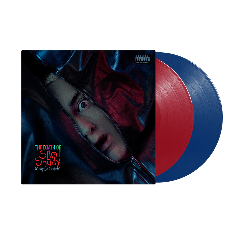 Eminem - The Death of Slim Shady (Coup De Grâce): Red & Blue Opaque Vinyl 2LP