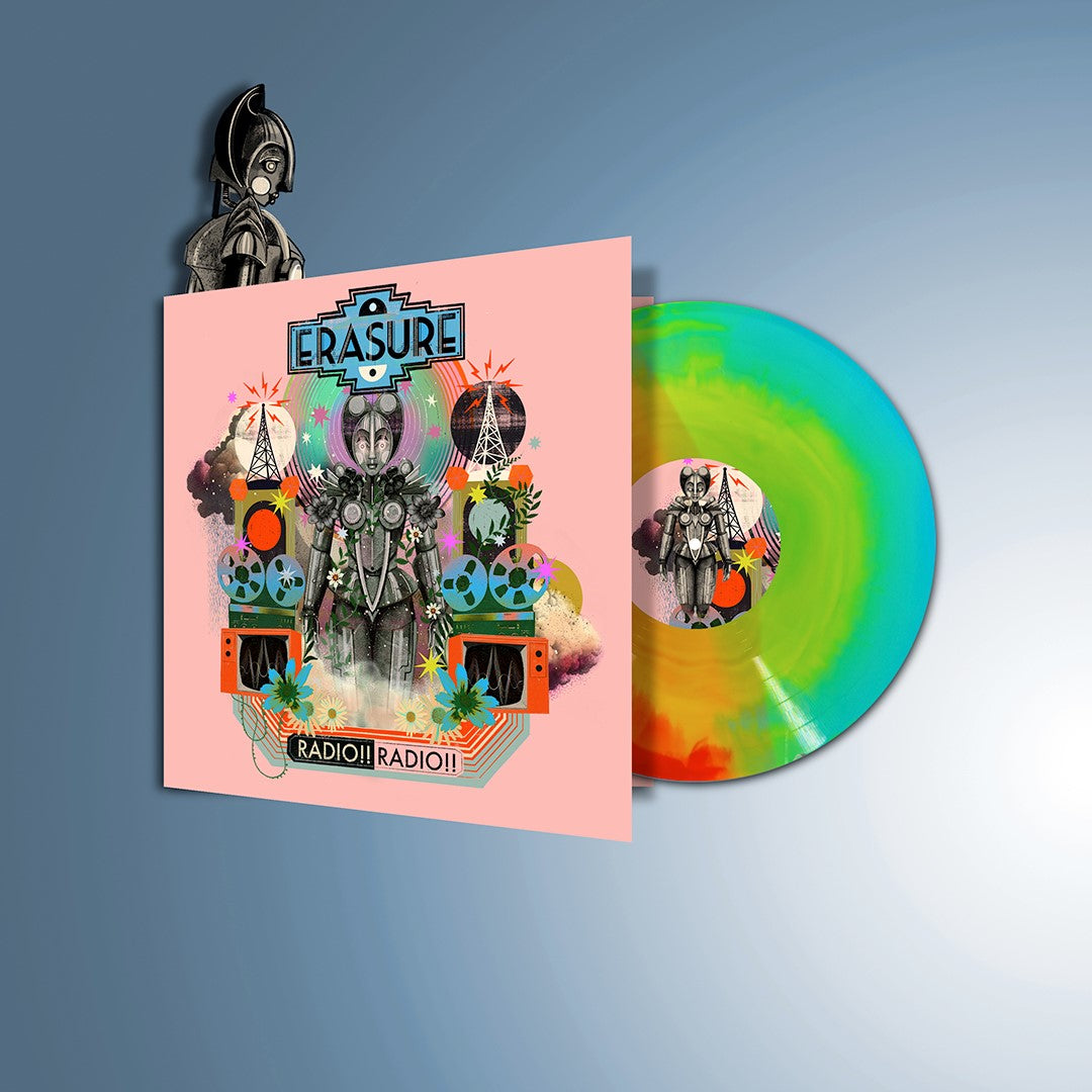 Erasure - Radio!! Radio!! Sunburst Vinyl LP