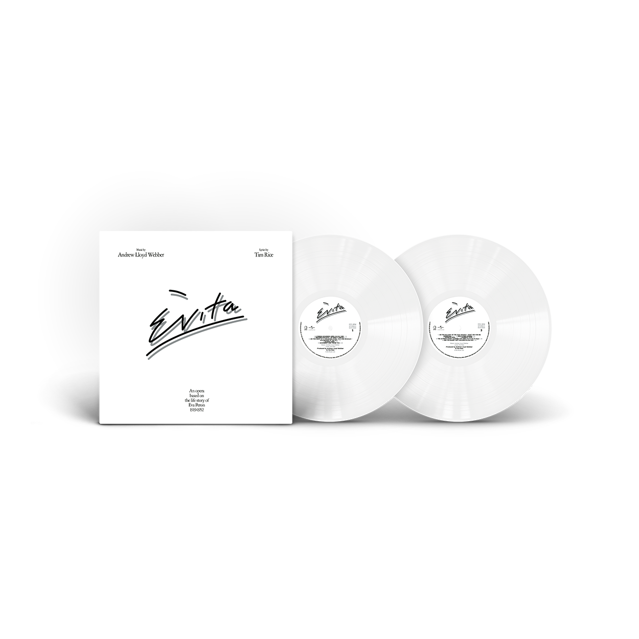 Andrew Lloyd Webber - Evita: White Vinyl 2LP