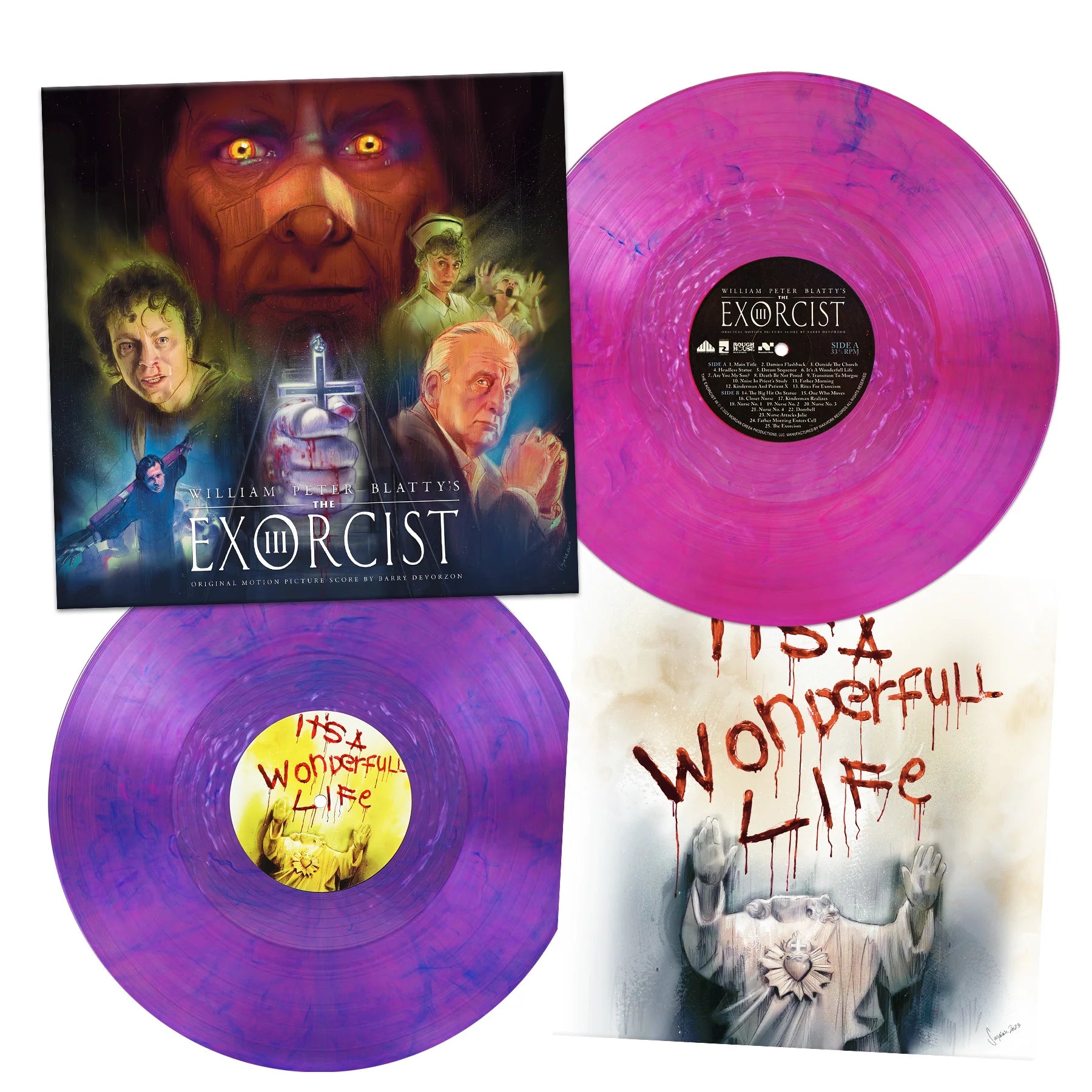 Barry De Vorzon - The Exorcist III (OST): Limited Purple Smoke Vinyl 2LP