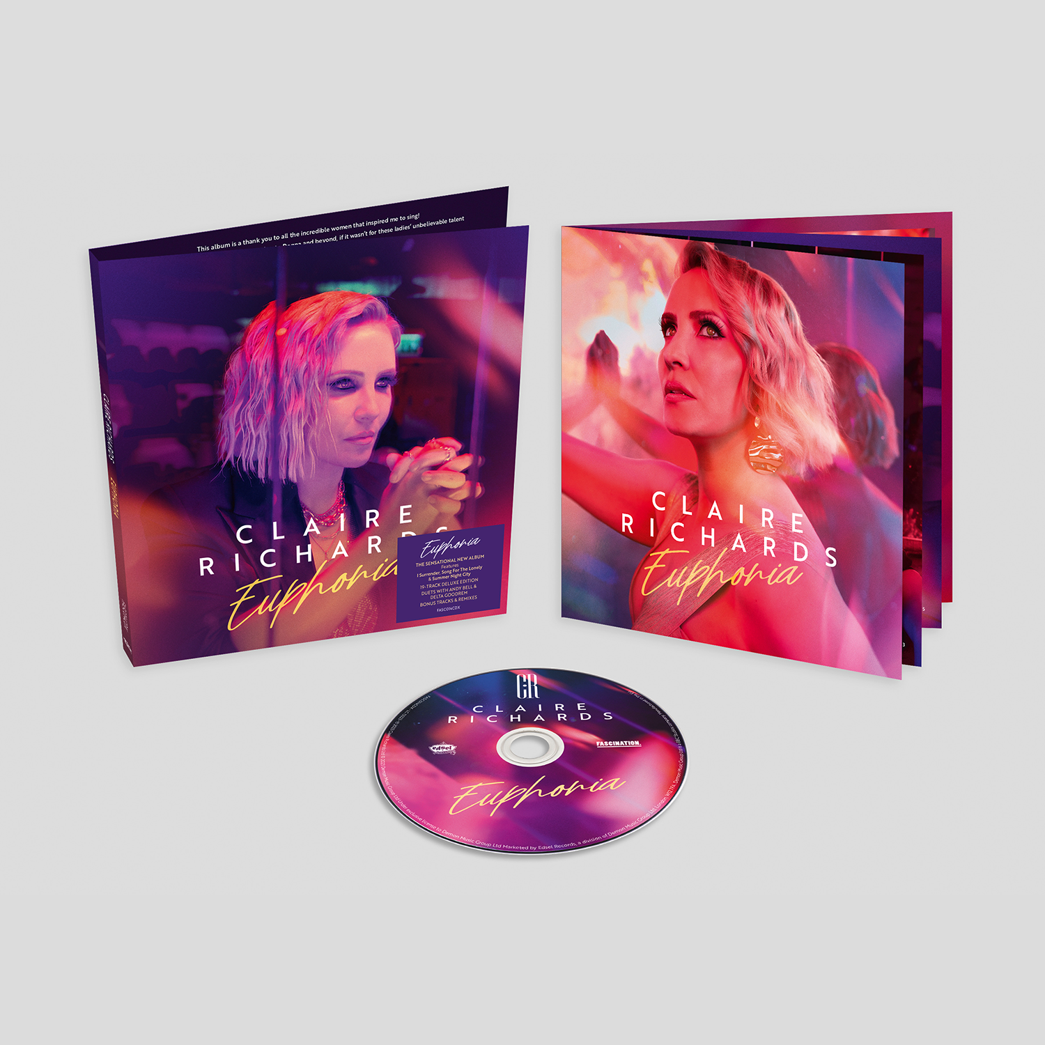 Claire Richards (Steps) - Euphoria: Deluxe CD