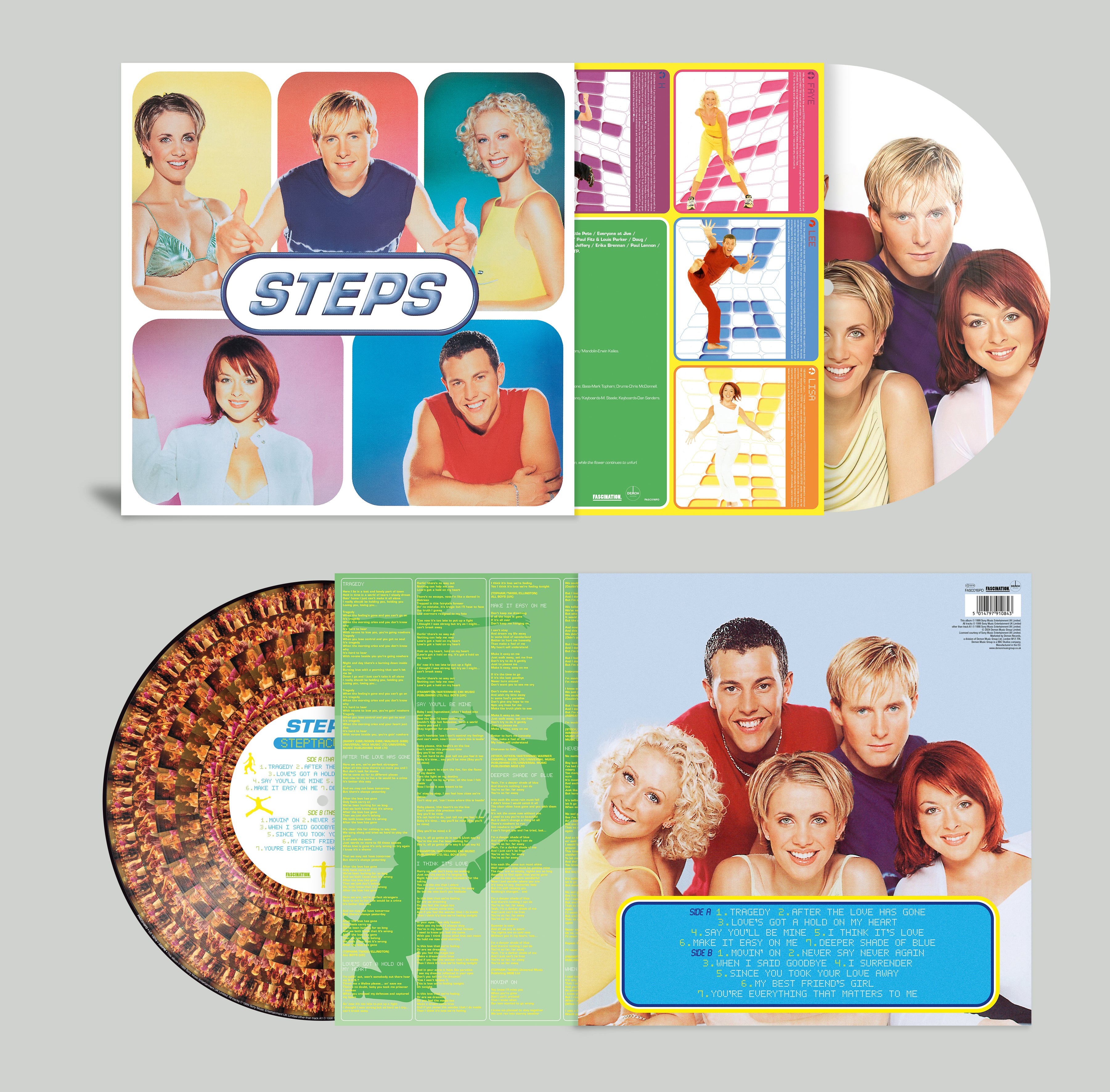 Steps - Steptacular: Limited Zoetrope Picture Disc Vinyl LP