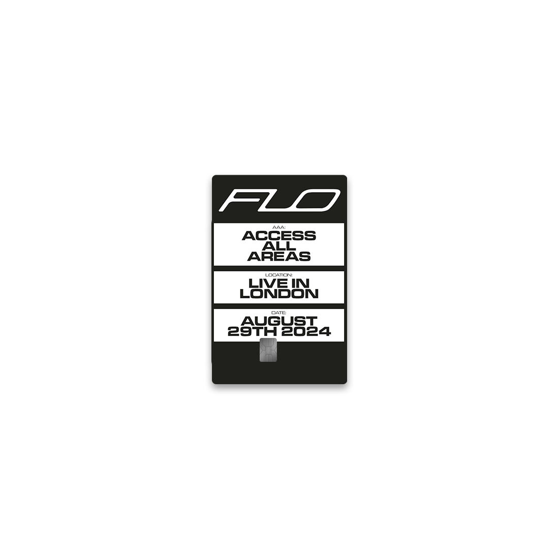 Flo Card Access All Areas: CD, Necklace, Credit Card Sticker + Signed Photo Car ...
