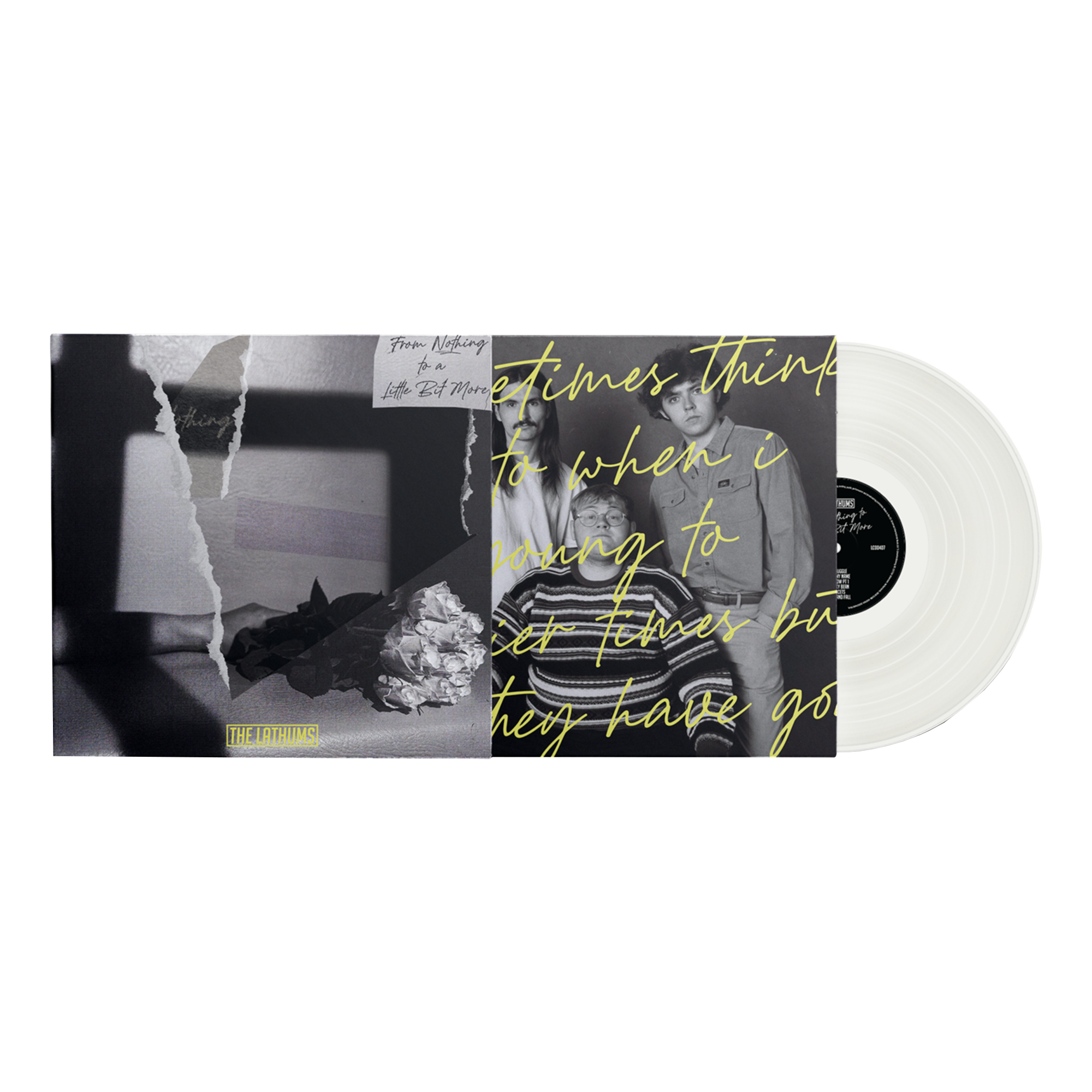 The Lathums - From Nothing To A Little Bit More: LTD Edition Alt Art White LP