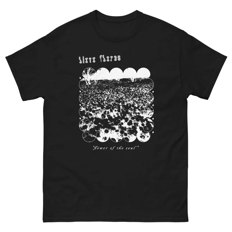 Liana Flores - Flower of the soul tee: black