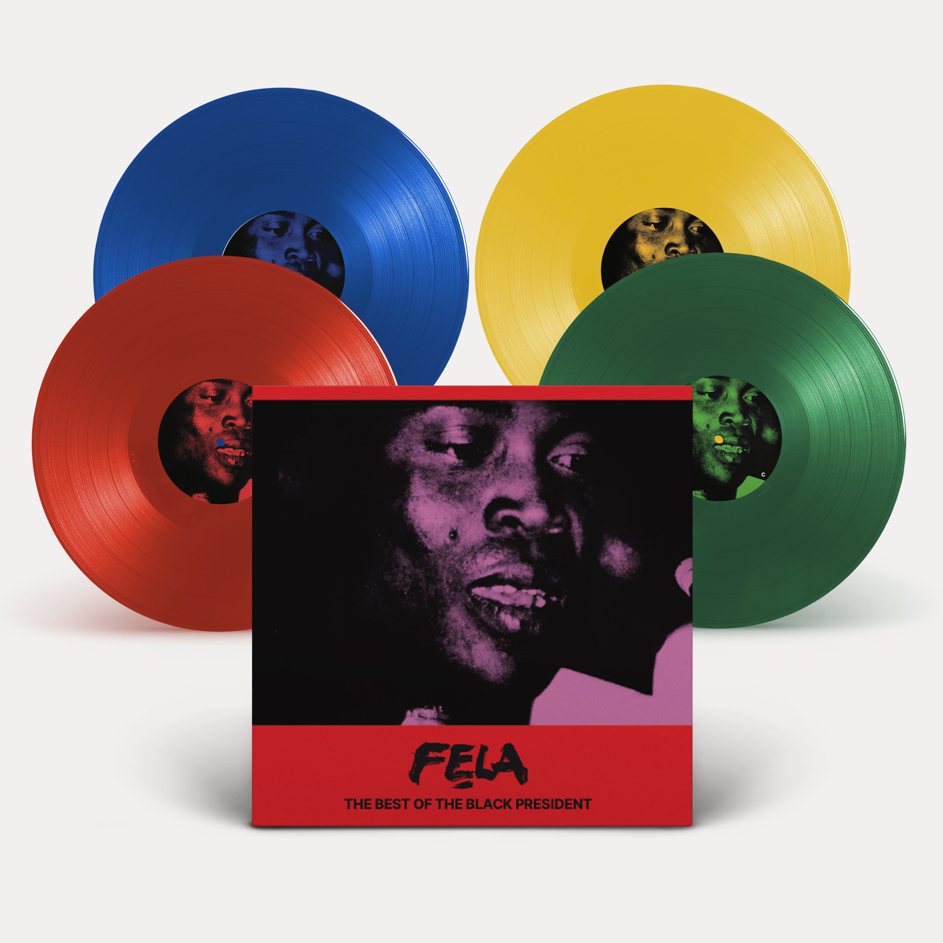 Fela Kuti - The Best of the Black President: 4LP Boxset