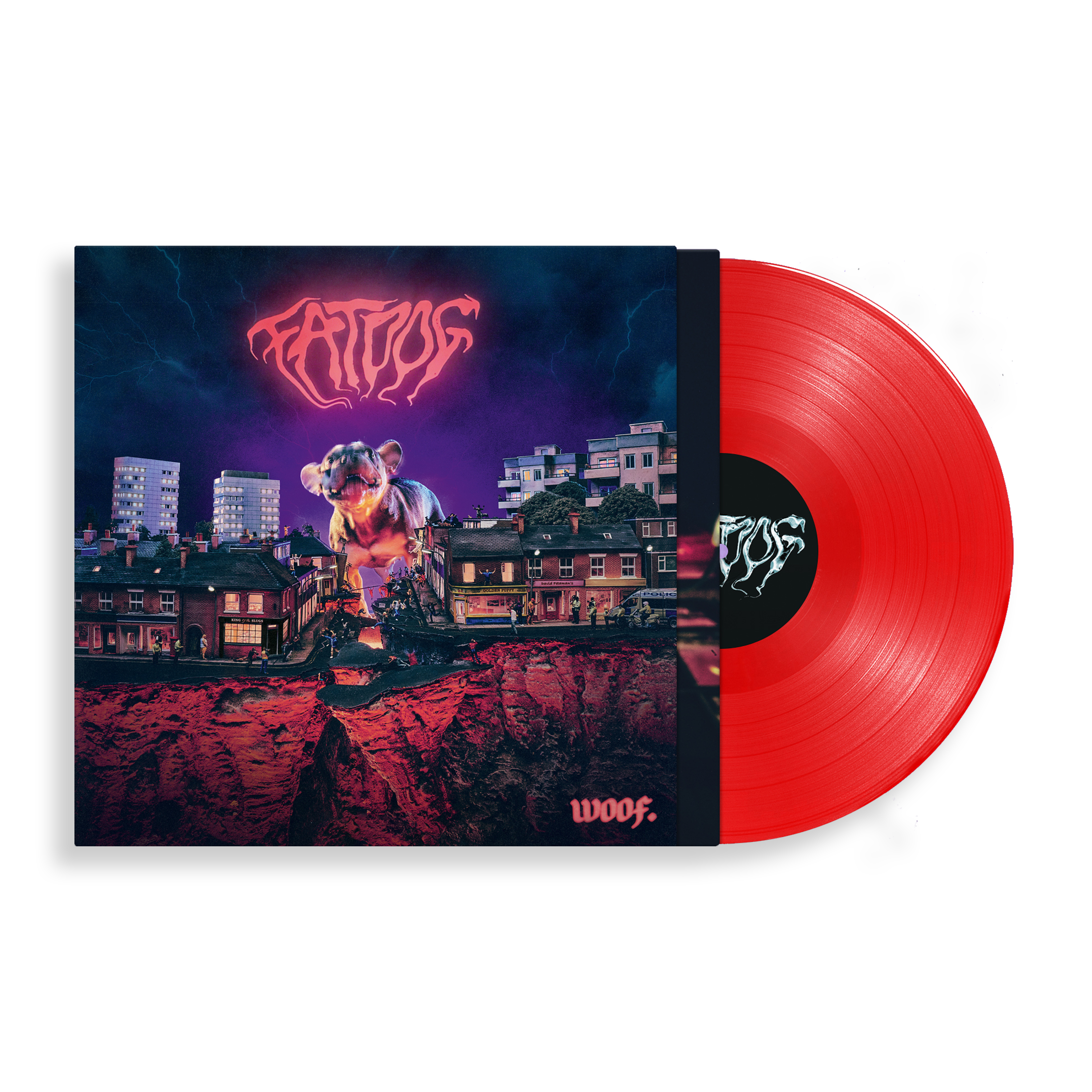 WOOF. Limited Red Vinyl LP