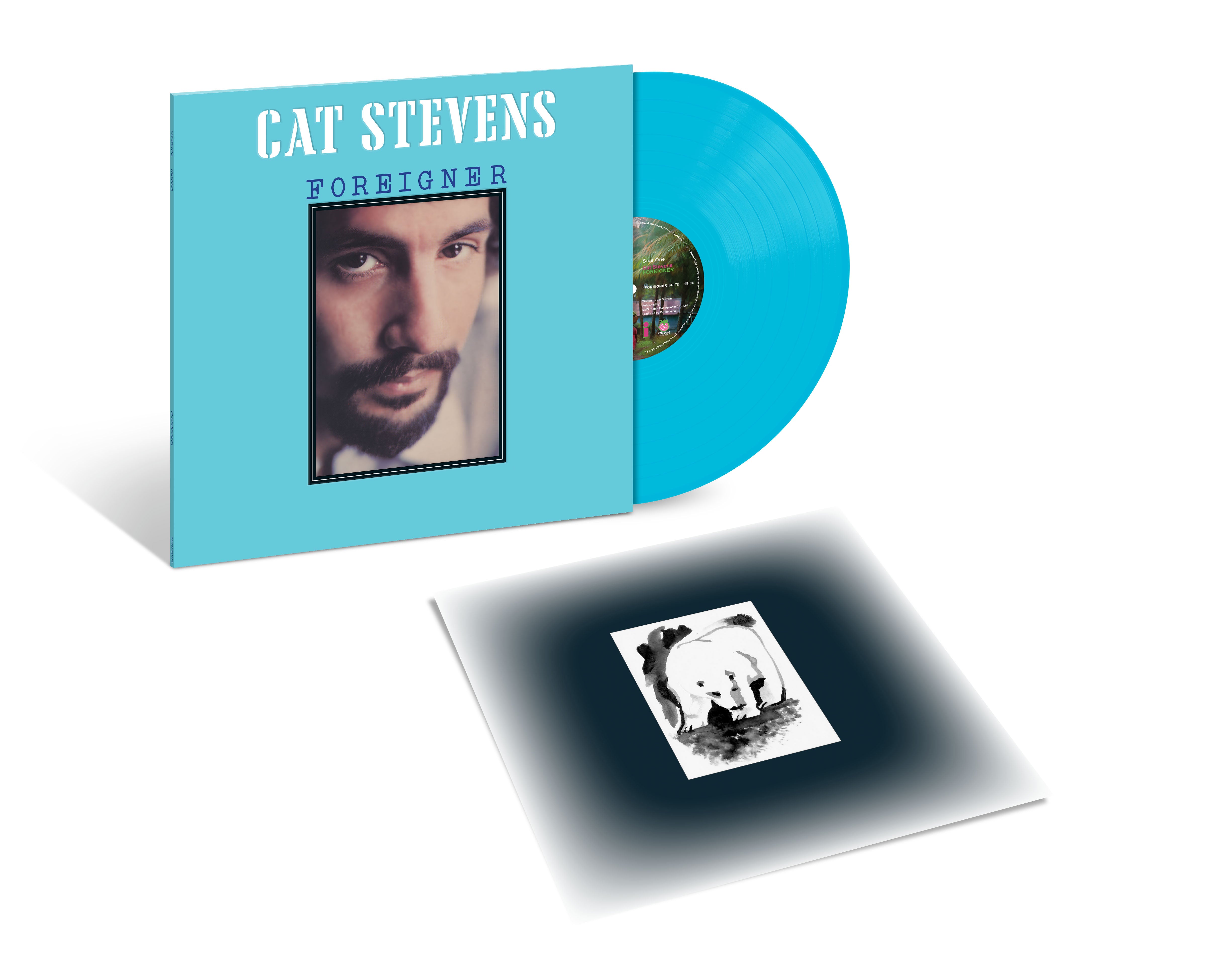 Yusuf / Cat Stevens - Foreigner: Exclusive Blue Vinyl LP