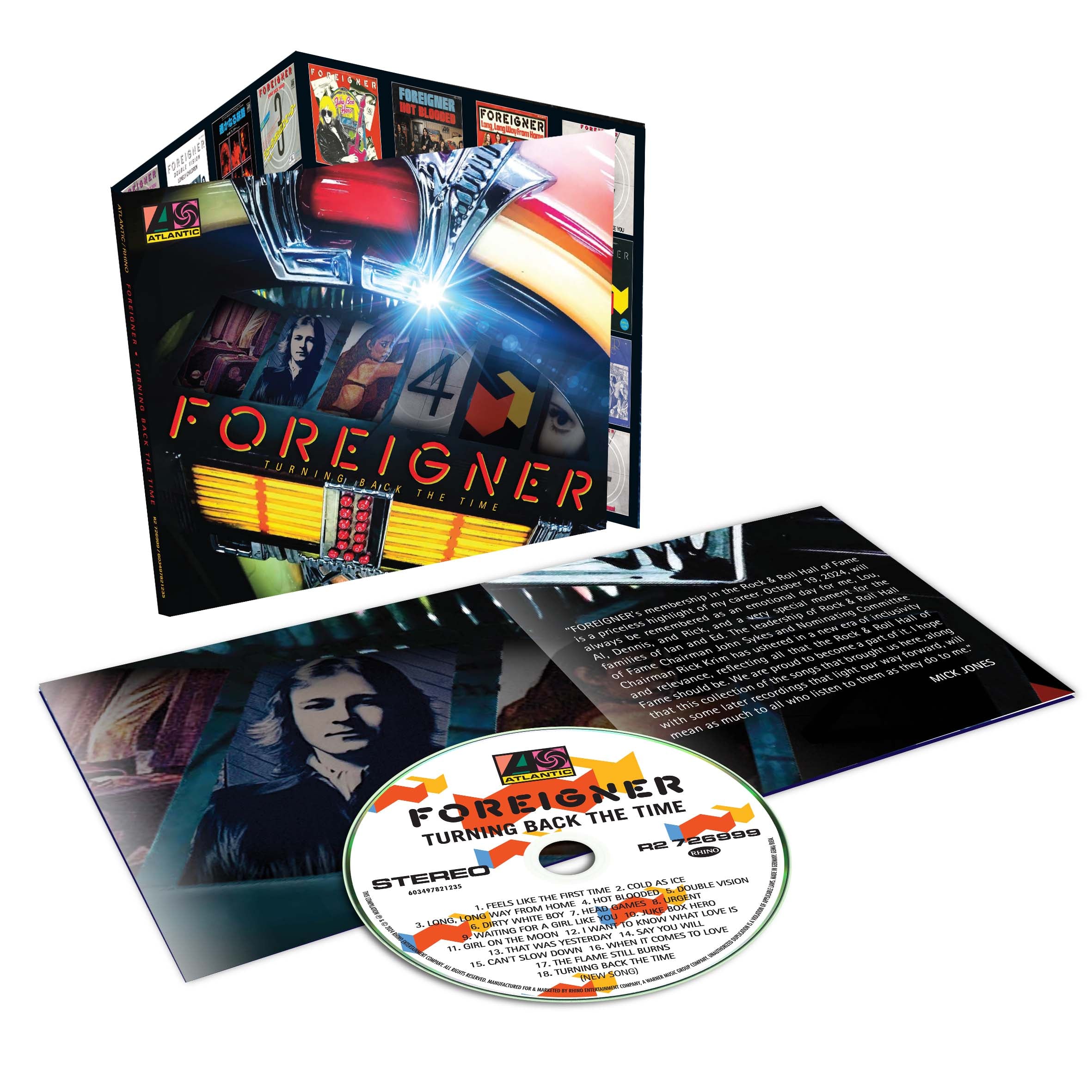 Foreigner - Turning Back The Time: CD