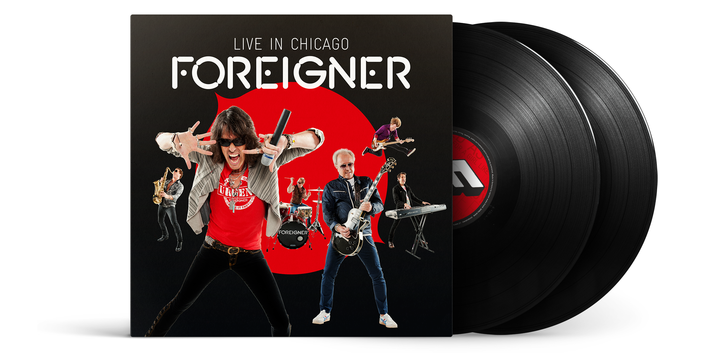 Foreigner - Live In Chicago: Black Vinyl 2LP