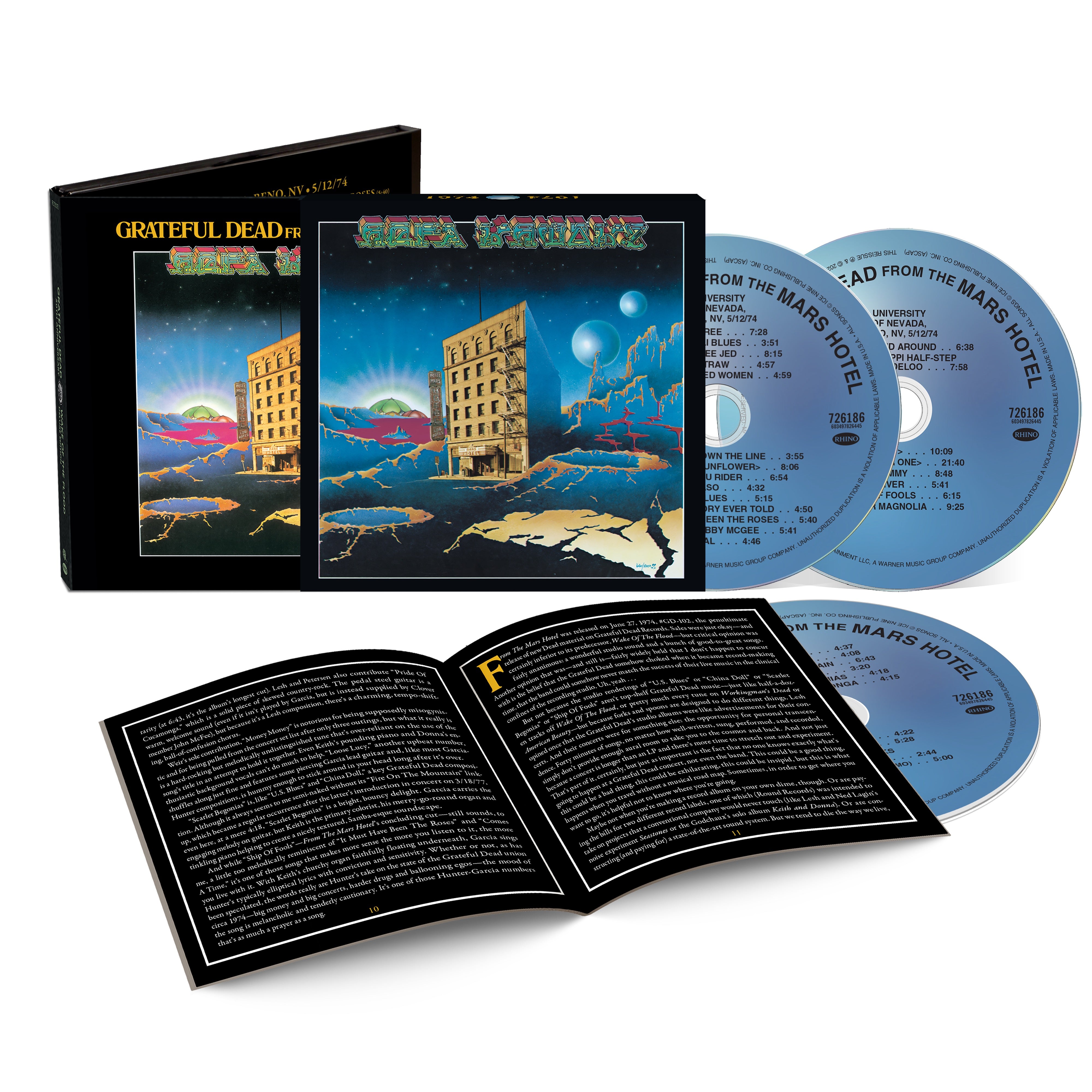 Grateful Dead - From The Mars Hotel (50th Anniversary Deluxe Edition): 3CD