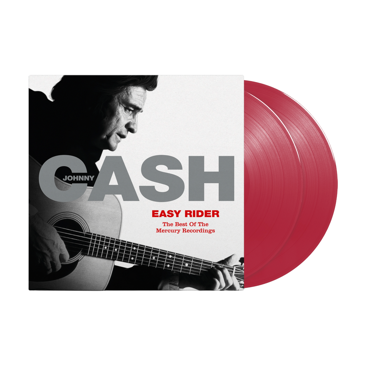 Johnny Cash - Easy Rider: The Best Of The Mercury Recordings Excluvie Red VInyl 2LP