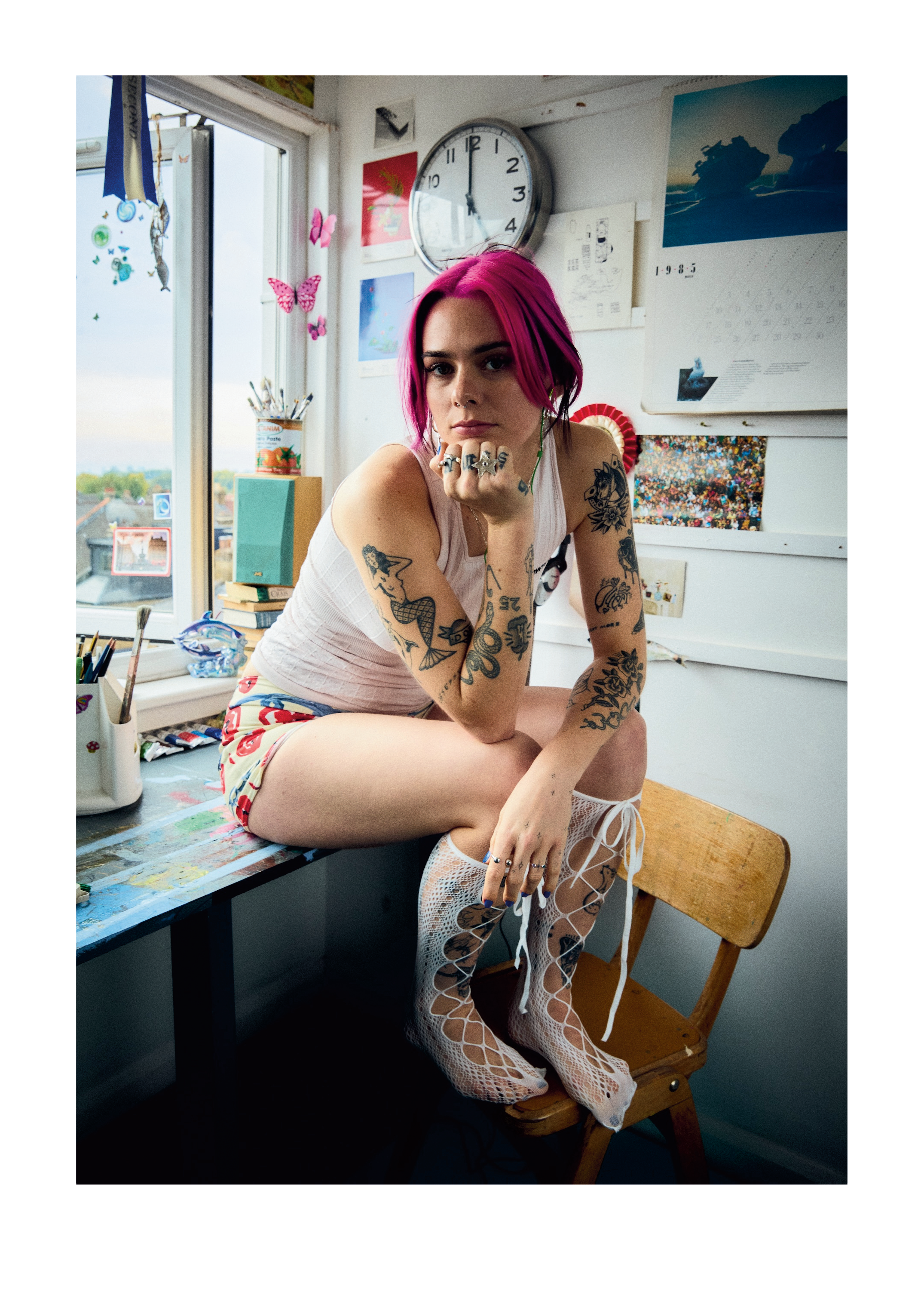 girli - it's just my opinion: Signed Print