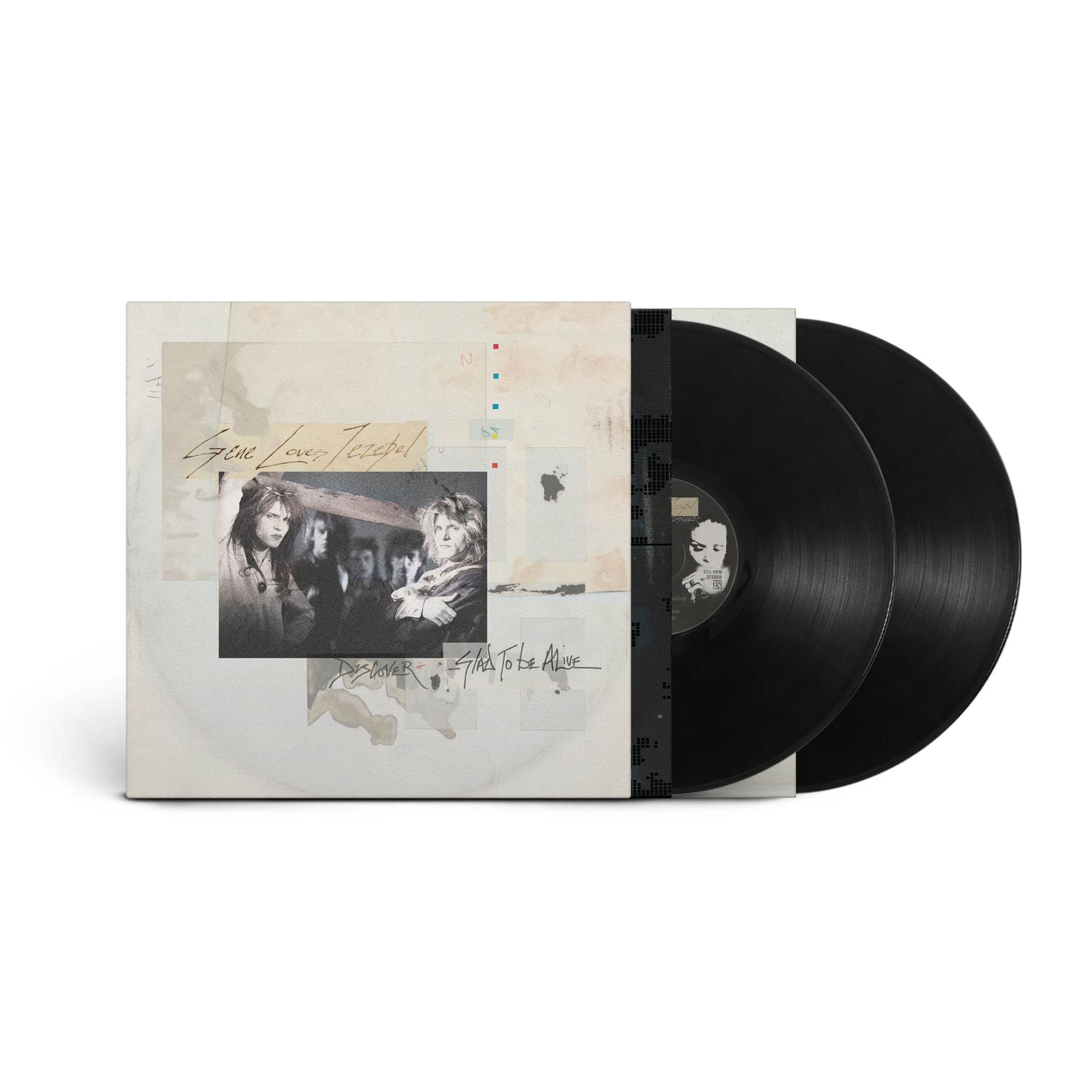 Gene Loves Jezebel - Discover & Glad To Be Alive (40th Anniversary Expanded Edition): Vinyl 2LP