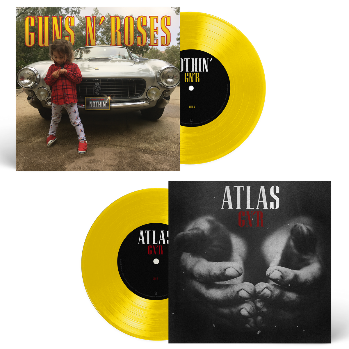 Guns N' Roses - Nothin’ / Atlas – 7” Vinyl