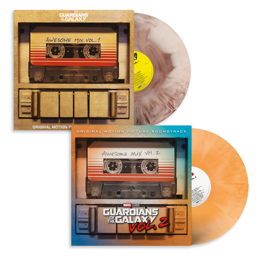 Guardians Of The Galaxy - Awesome Mix Vol. 1+2: Limited Colour Vinyl Set