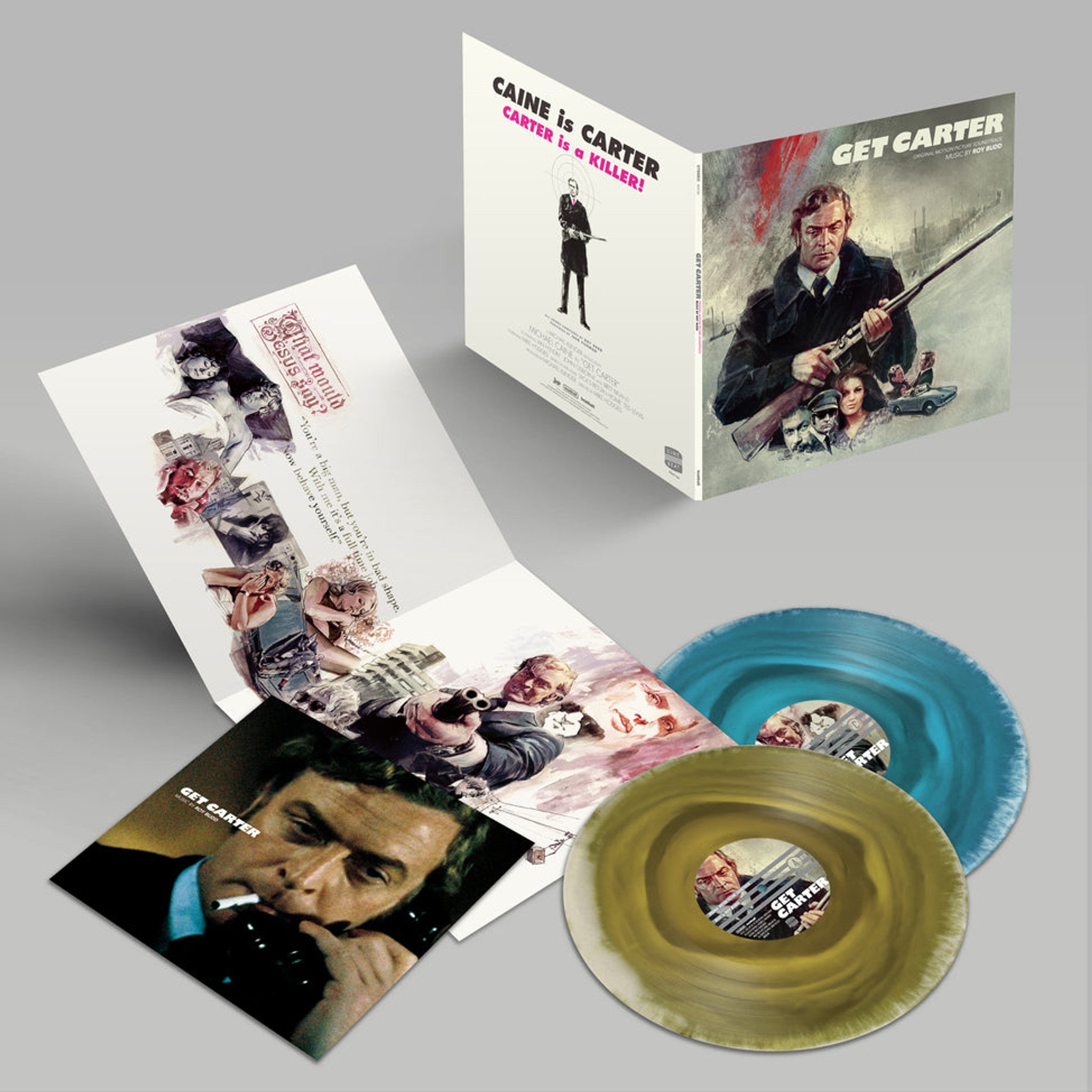 Roy Budd - Get Carter (OST): Expanded Edition Green & Blue Vinyl 2LP