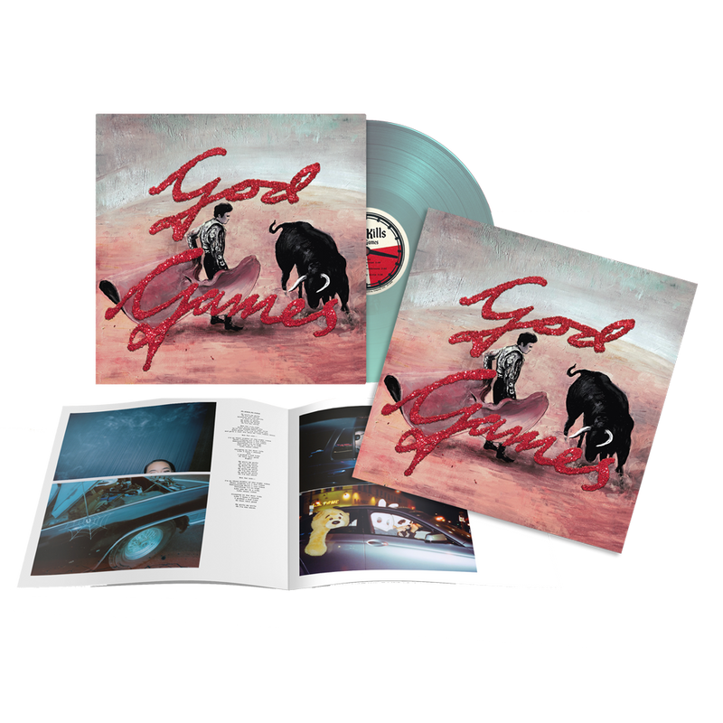 The Kills God Games Limited Boomslang Green Vinyl LP + Signed Print