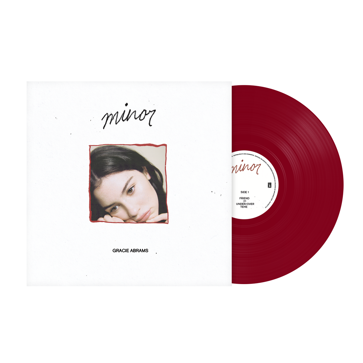 Gracie Abrams - minor (5 Year Anniversary) Red Vinyl - Recordstore