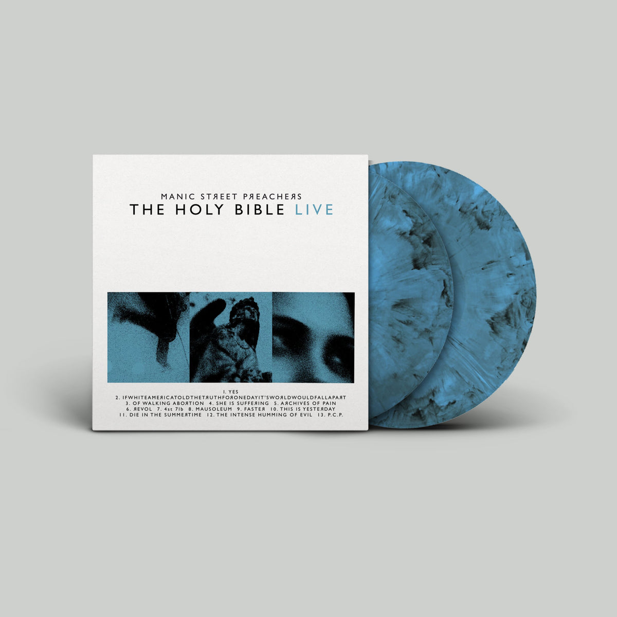 Manic Street Preachers - The Holy Bible Live: Blue Marble Vinyl 2LP