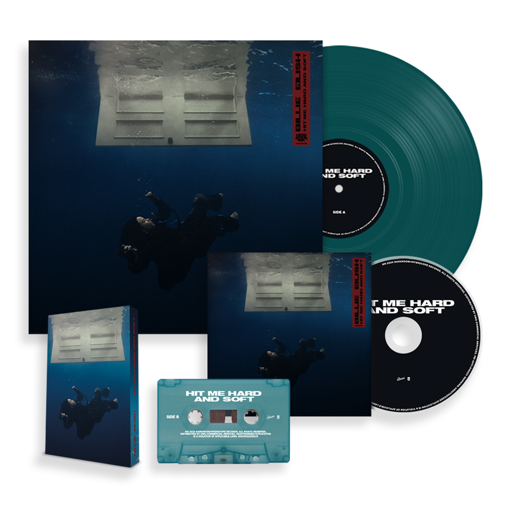 HIT ME HARD AND SOFT: Limited Sea Blue Vinyl LP, CD + Cassette