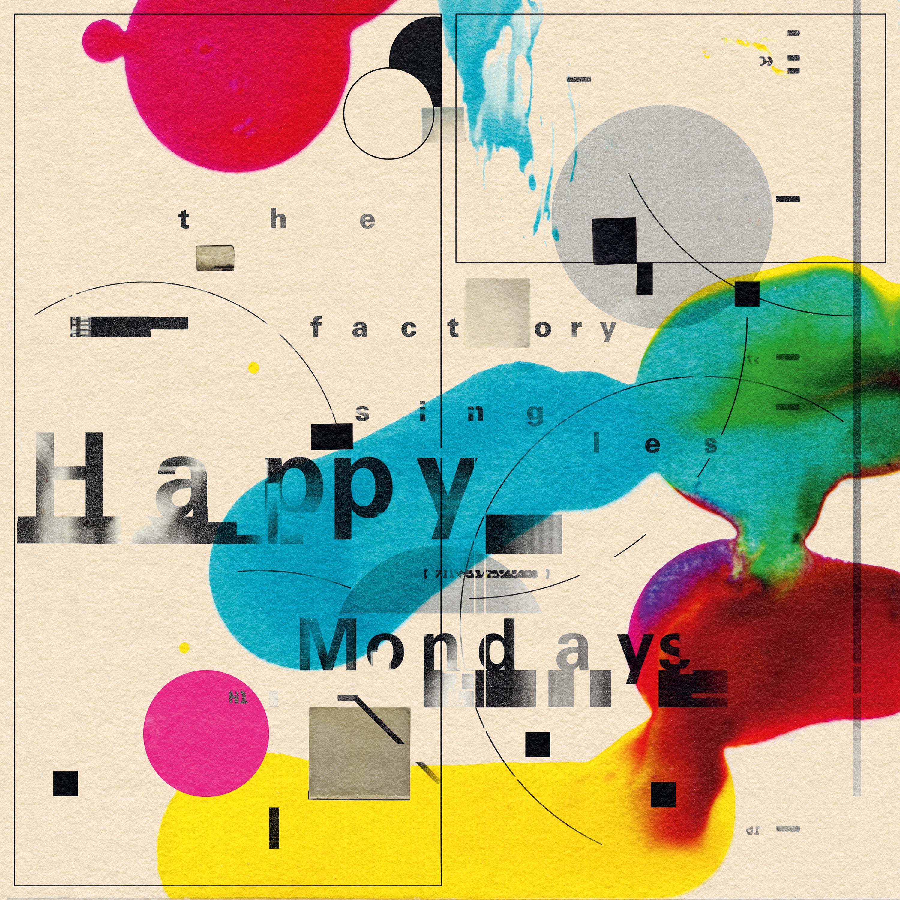 Happy Mondays - The Factory Singles: Black Vinyl 2LP