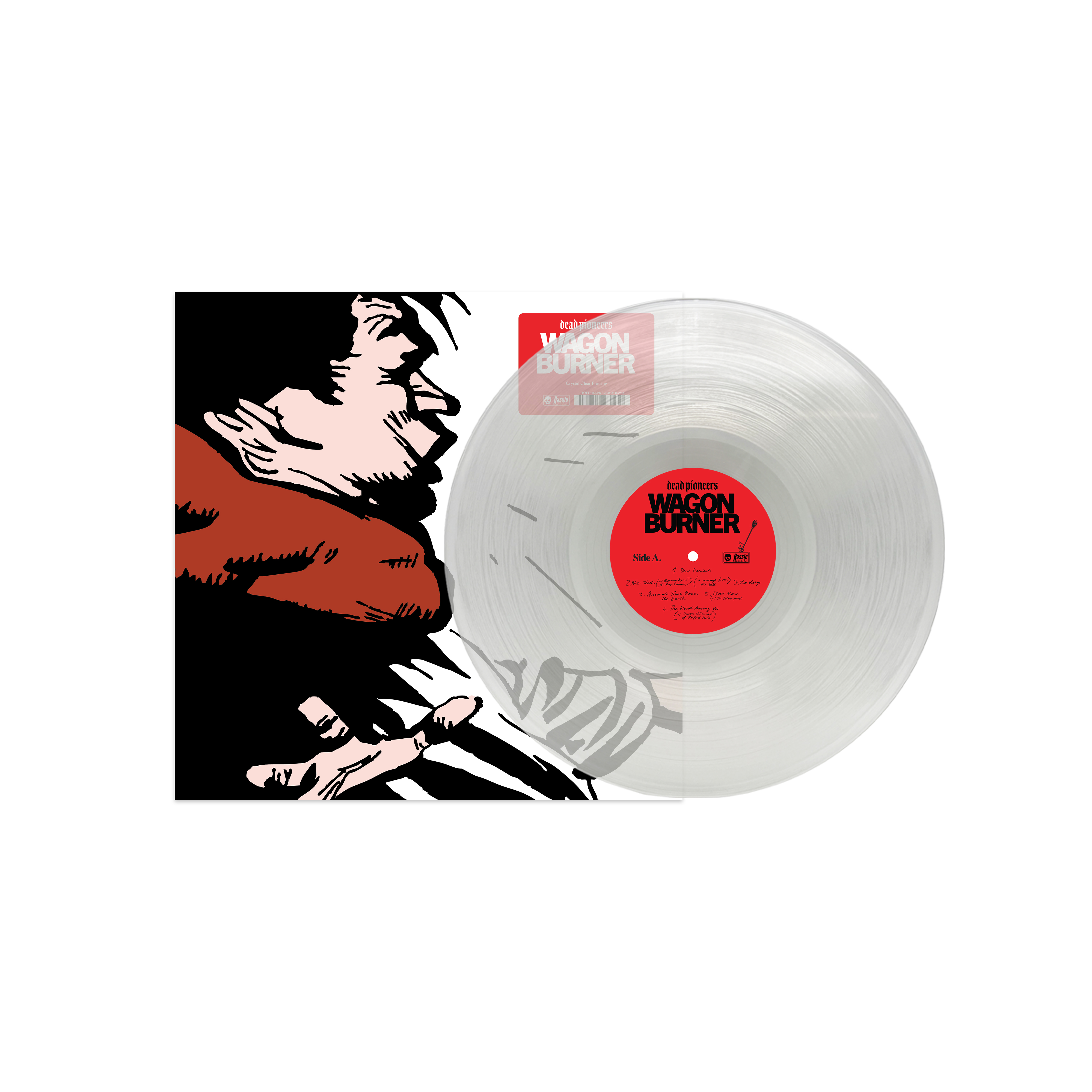 Dead Pioneers - Wagon Burner: Crystal Clear Vinyl LP