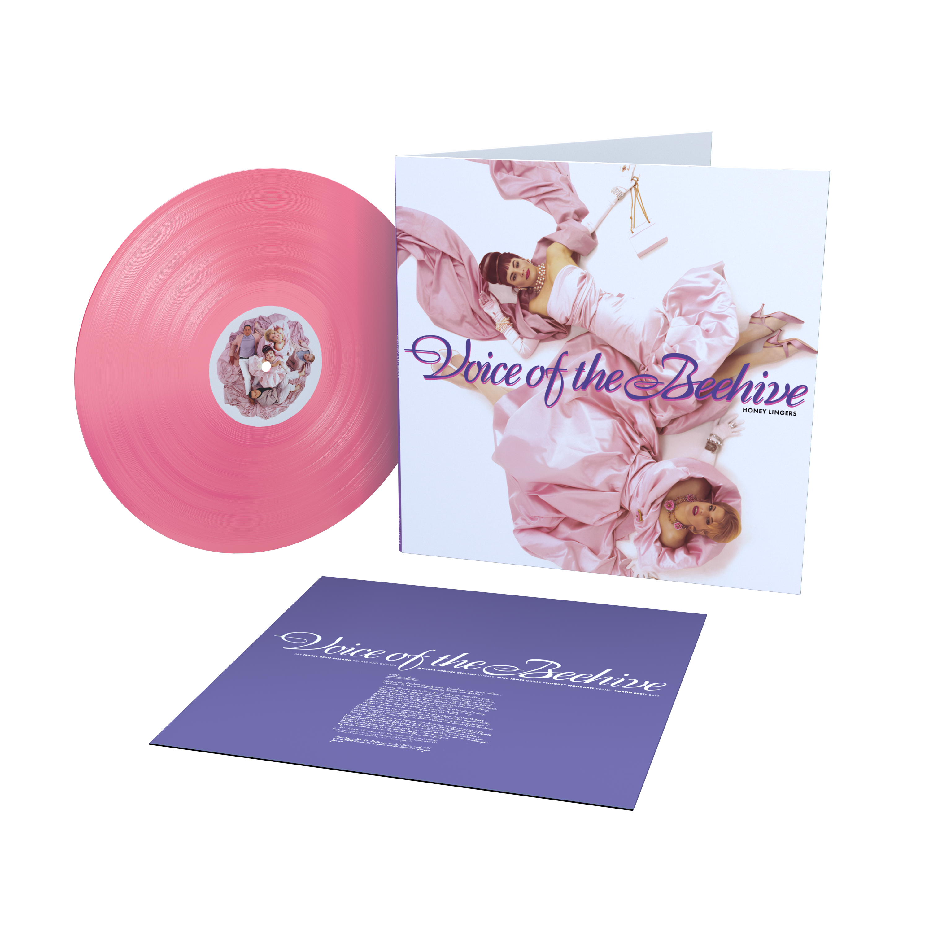 Voice of the Beehive - Honey Lingers: Limited Hot Pink Vinyl LP