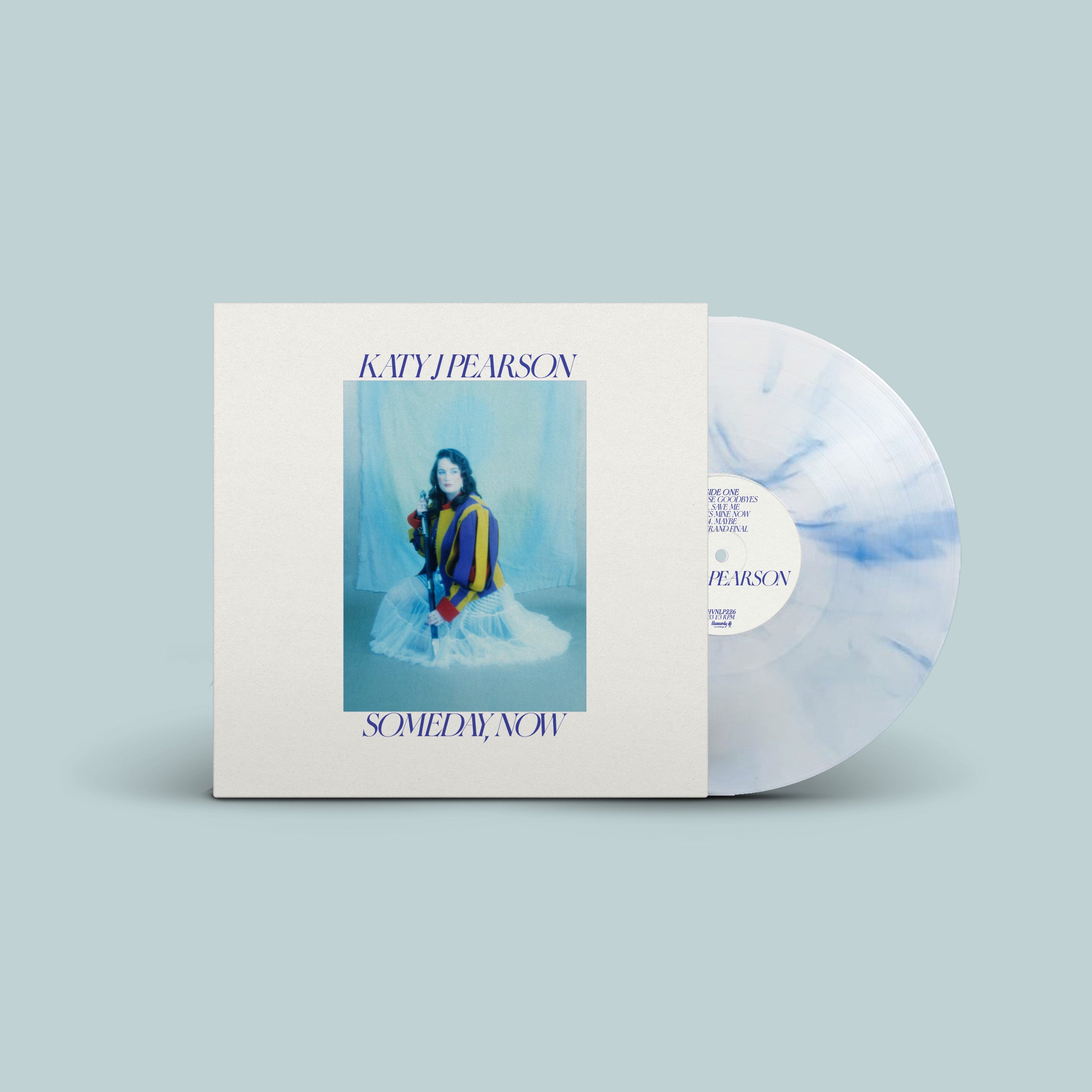 Katy J Pearson - Someday, Now: Limited Transparent Blue/White Marble Vinyl LP