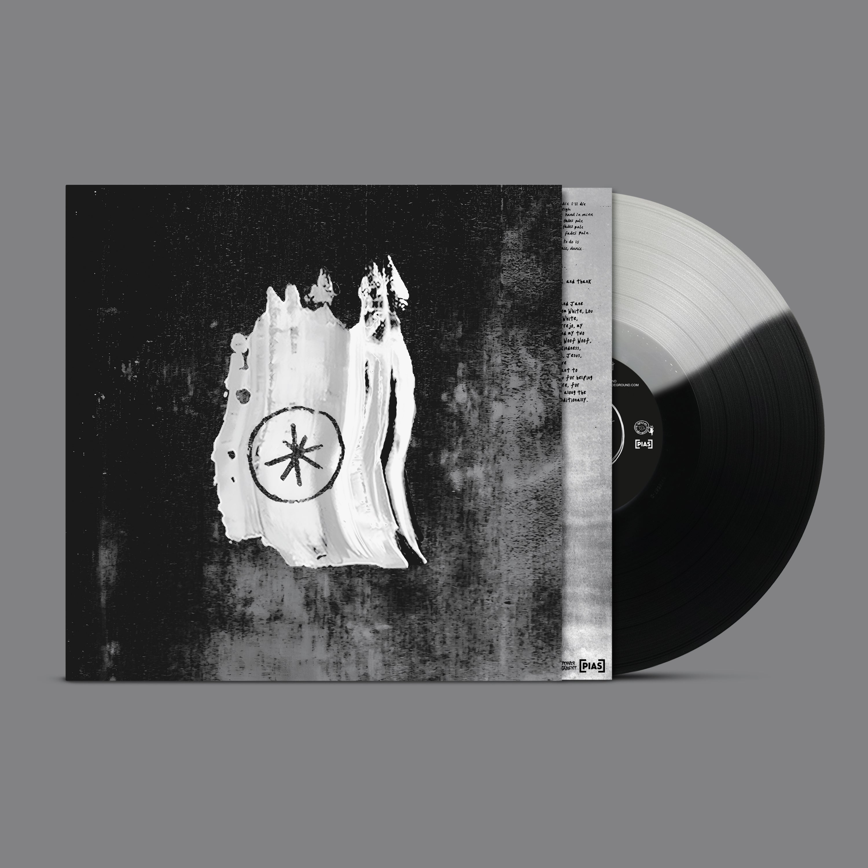 Heartworms - Glutton For Punishment: Limited Black & Whtie Split Vinyl LP