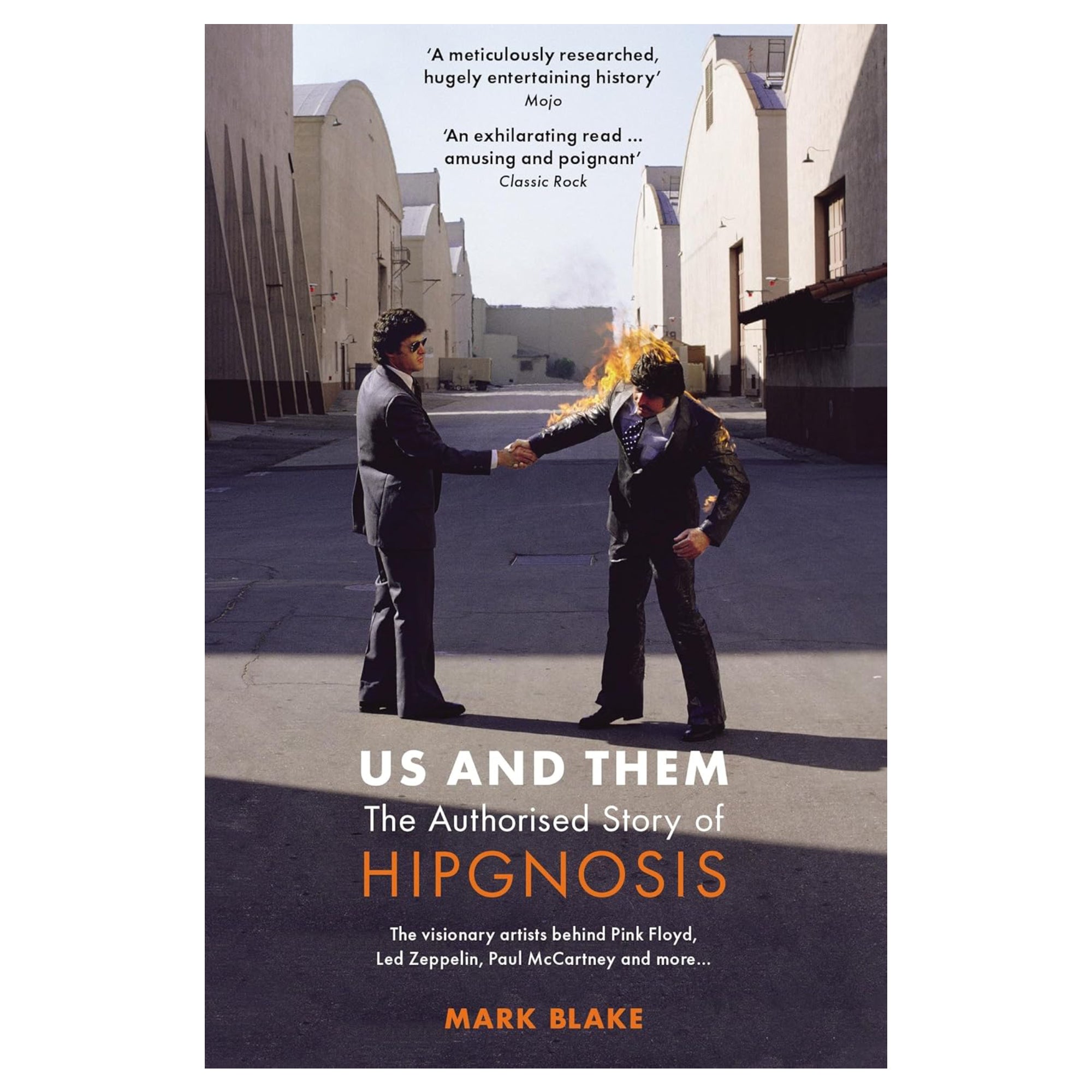 Mark Blake - Us and Them - The Authorised Story of Hipgnosis: Signed Paperback Book