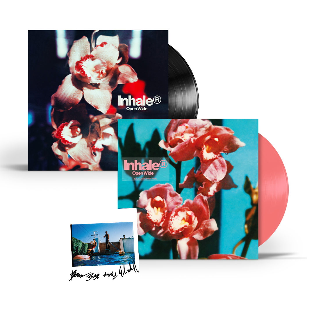 Open Wide: Limited Pink Vinyl LP, Black LP + Signed Art Card