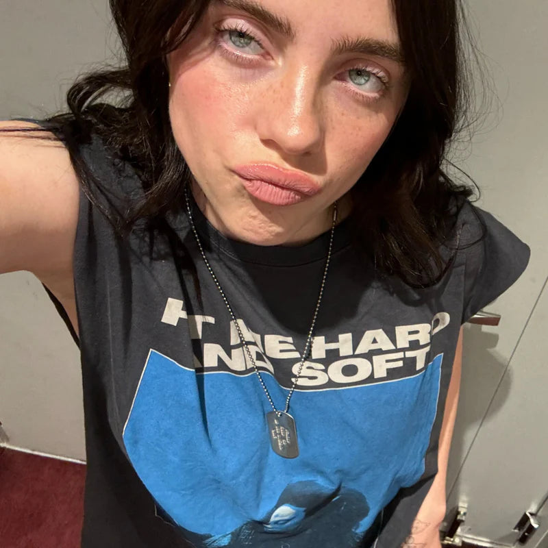 Billie Eilish - Tracklist Cutoff Muscle T-Shirt