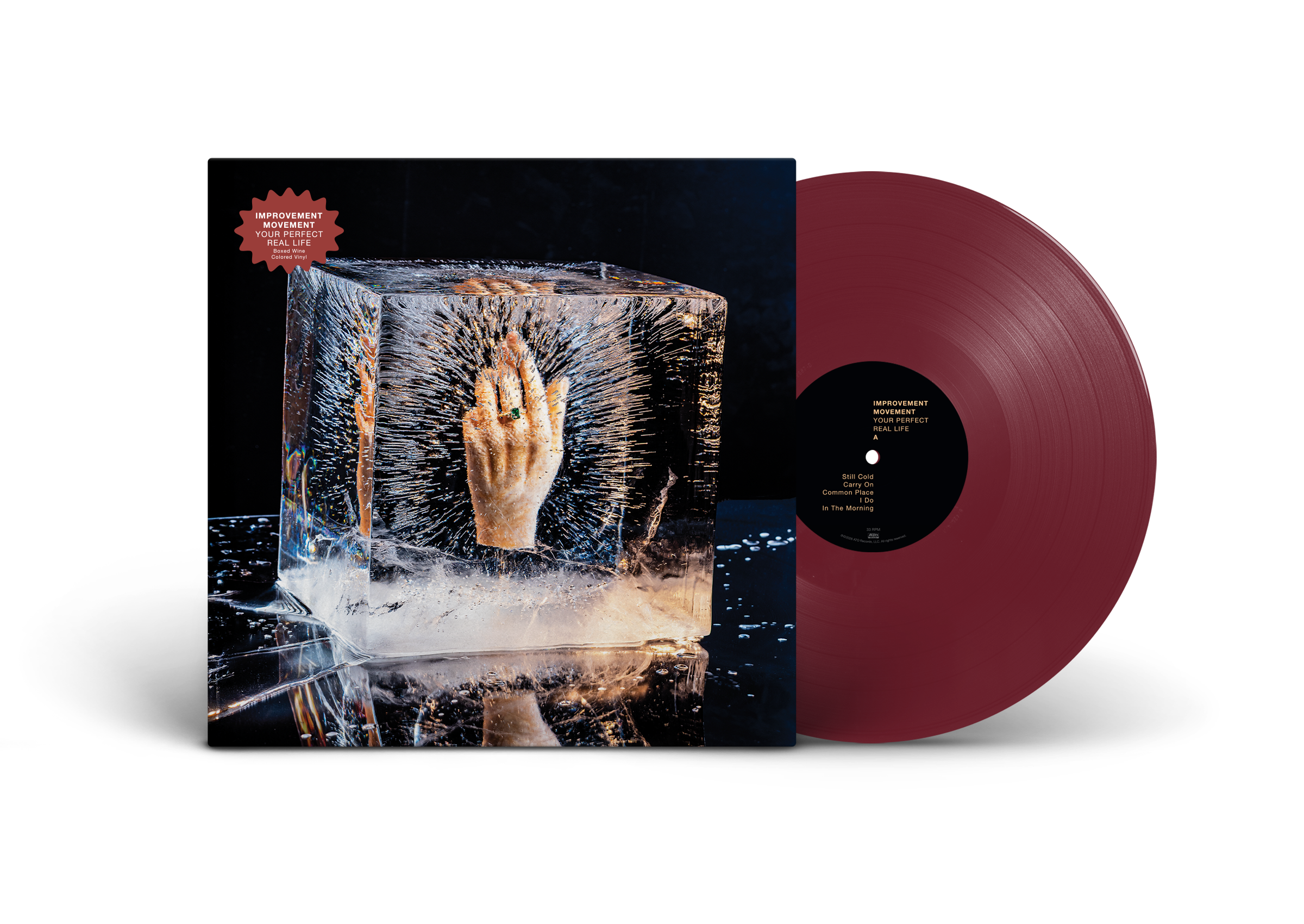 Improvement Movement - Your Perfect Real Life: Boxed Wine Coloured Vinyl LP