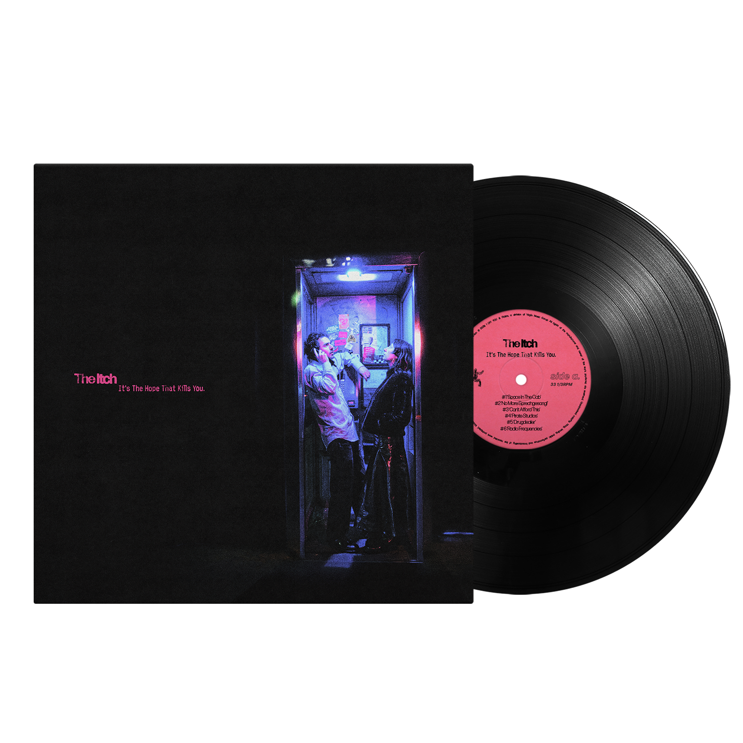 The Itch - It's The Hope That Kills You: Black Vinyl LP