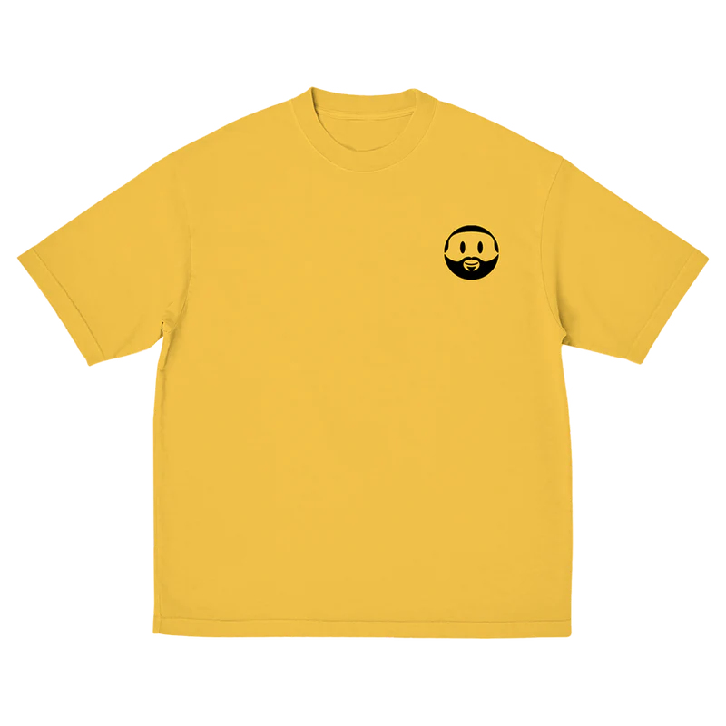 DJ Khaled - It's Ok To Be Happy Gold Face Tee