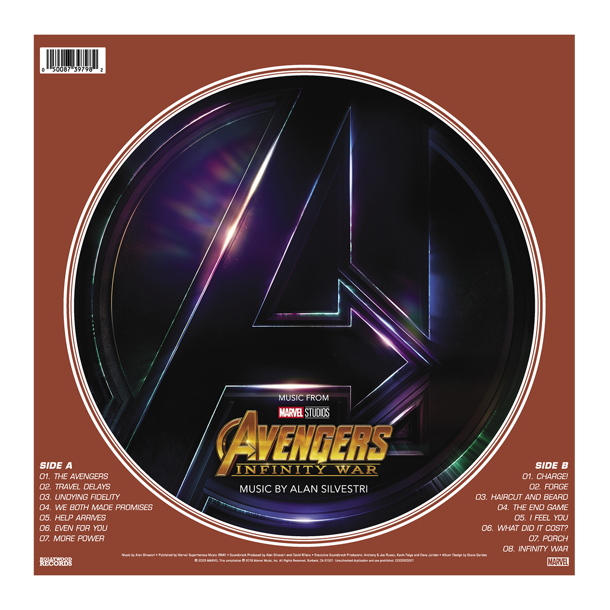 Alan Silvestri - Avengers - Infinity War: Picture Disc Vinyl LP