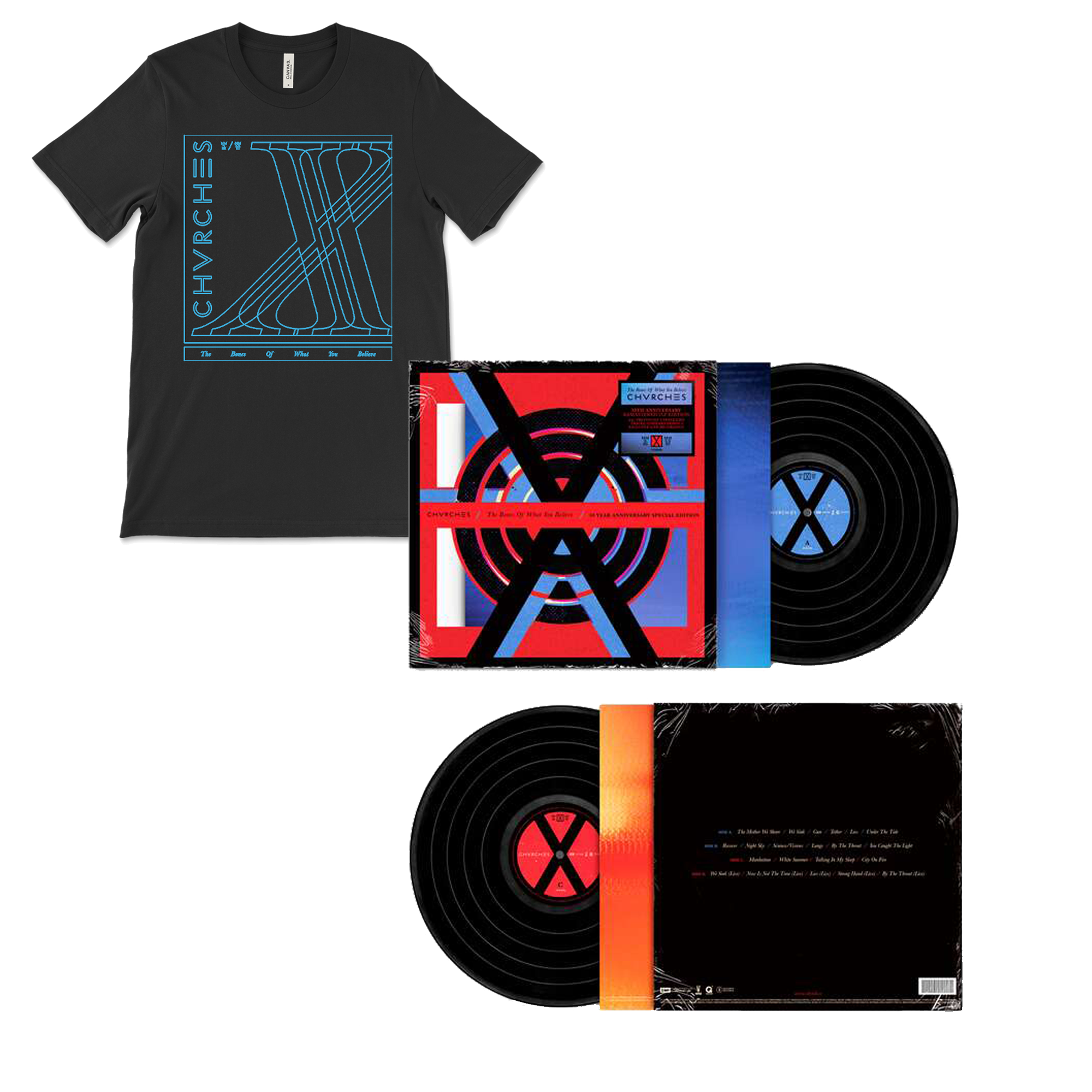 The Bones Of What You Believe (10th Anniversary Edition): Vinyl 2LP & Exclusive T-Shirt
