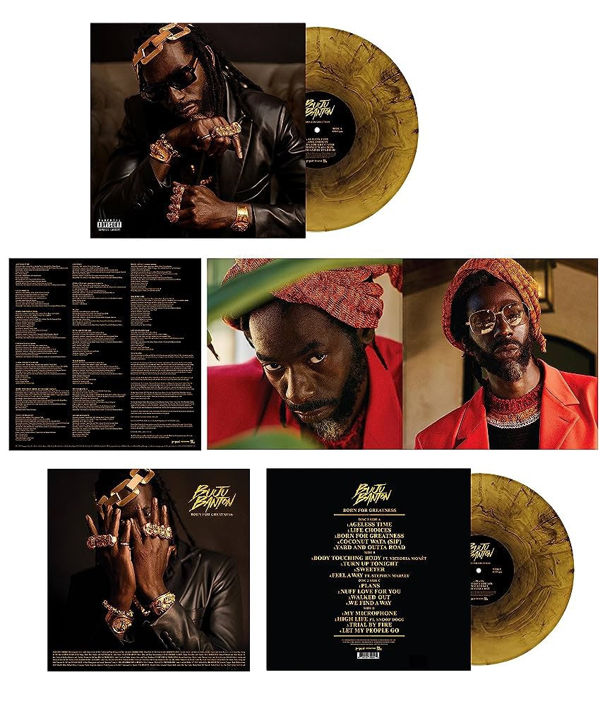 Buju Banton - Born For Greatness: Limited Smokey Marble Vinyl LP