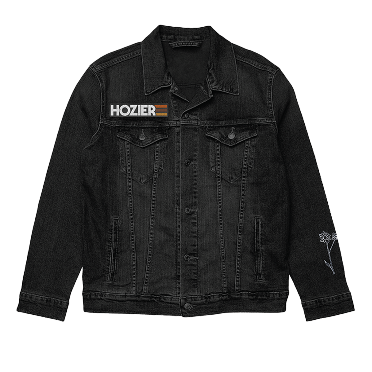 Hozier - Lost In A Haze Black Denim Jacket