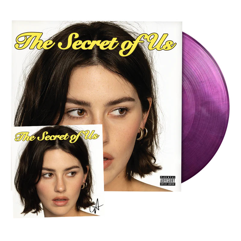 The Secret Of Us: Limited Purple Vinyl LP + Signed Art Card