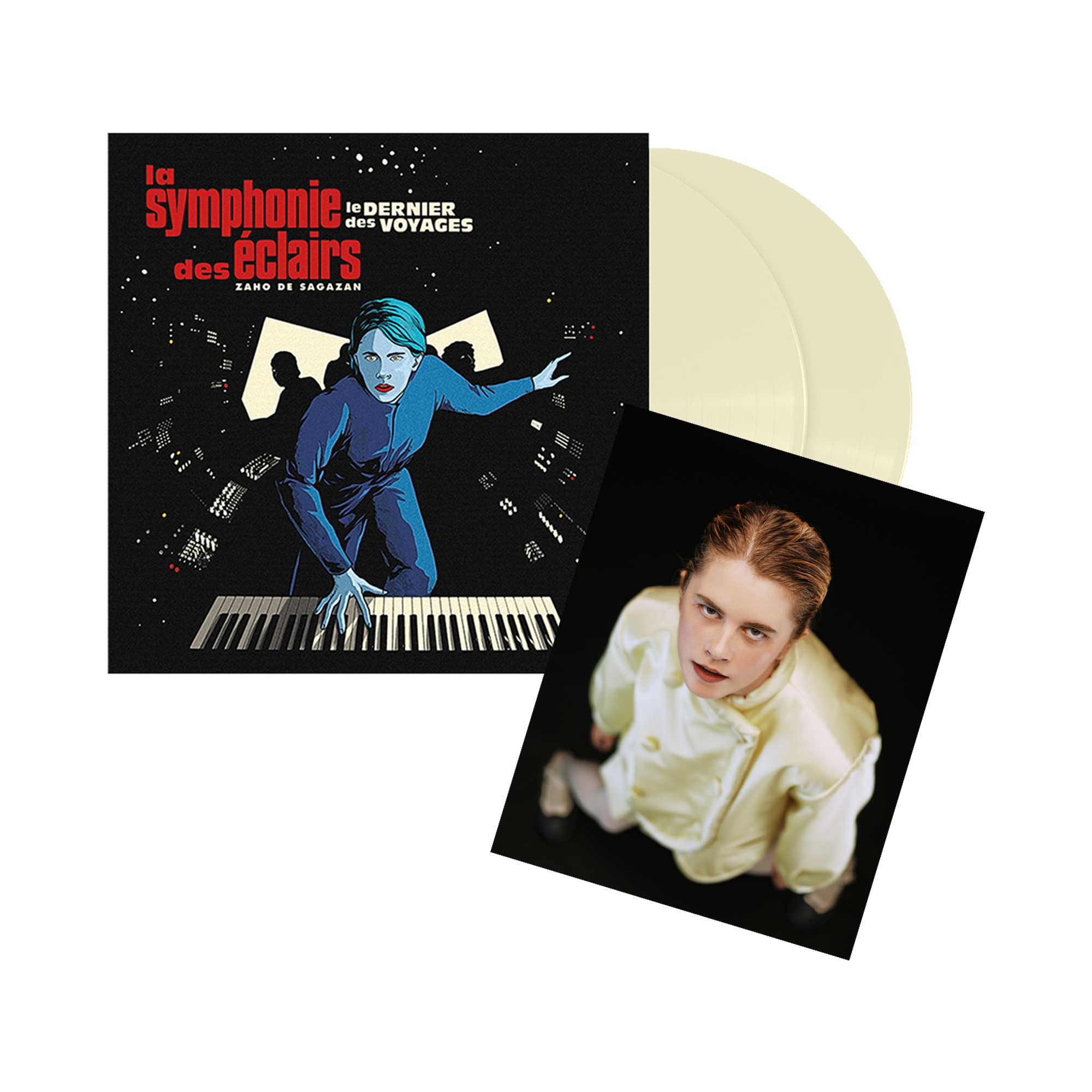 La Symphonie Des Éclairs (Le Dernier Des Voyages): Limited White Vinyl 2LP + Signed Print