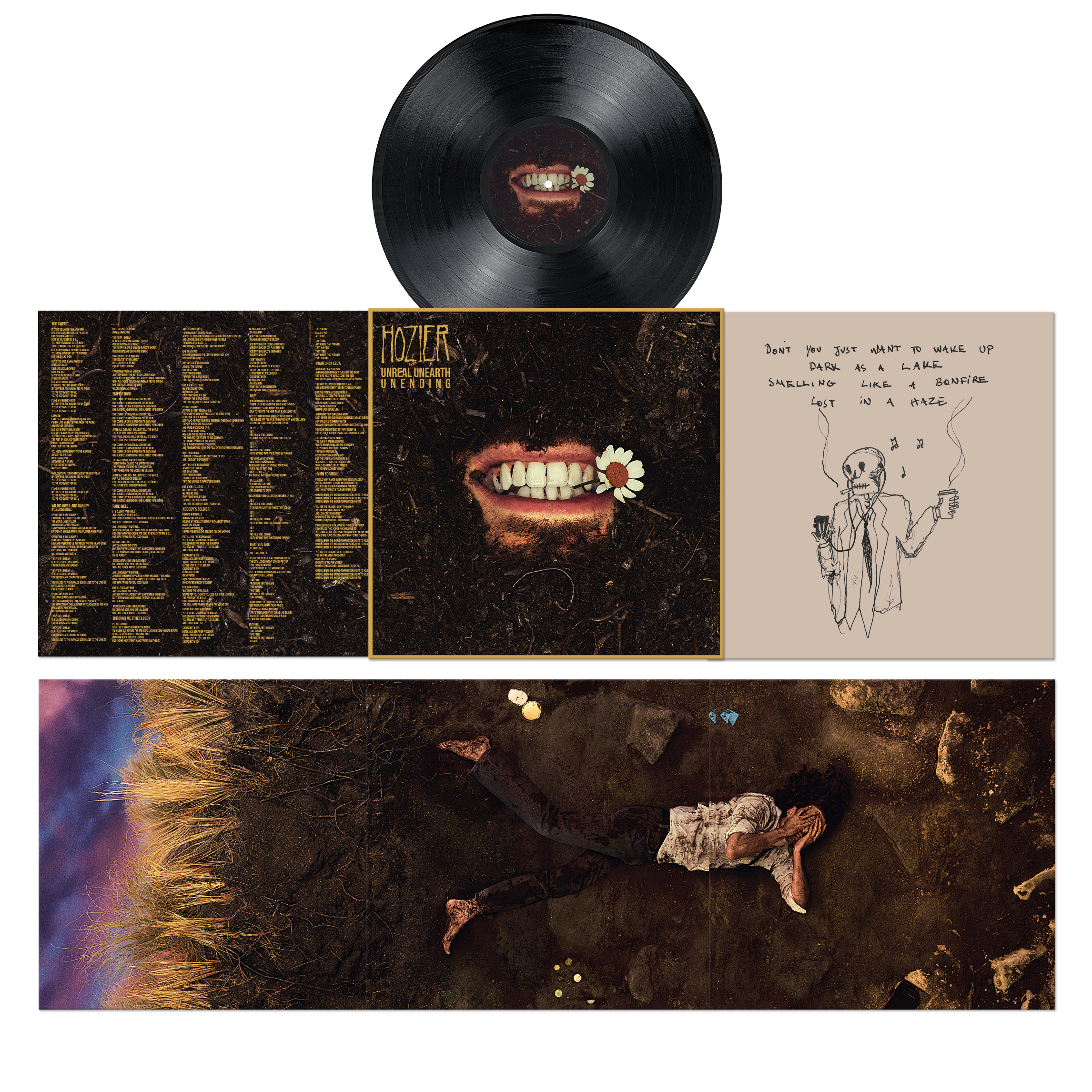 Hozier - 'Unreal Unearth: Unending' Companion Version Black 1LP