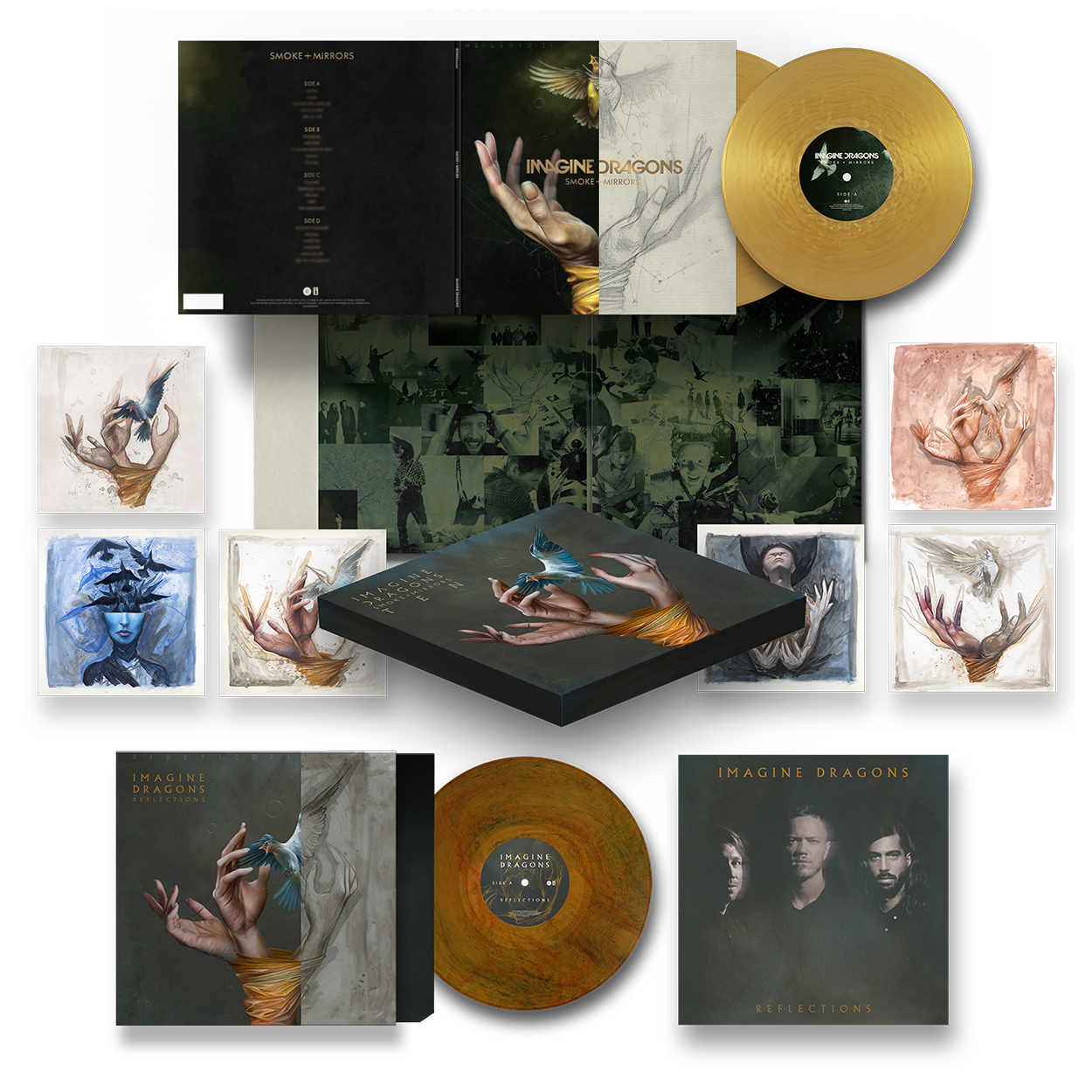 Imagine Dragons - Smoke + Mirrors Ten: Gold 3LP 140g Anniversary Box Set