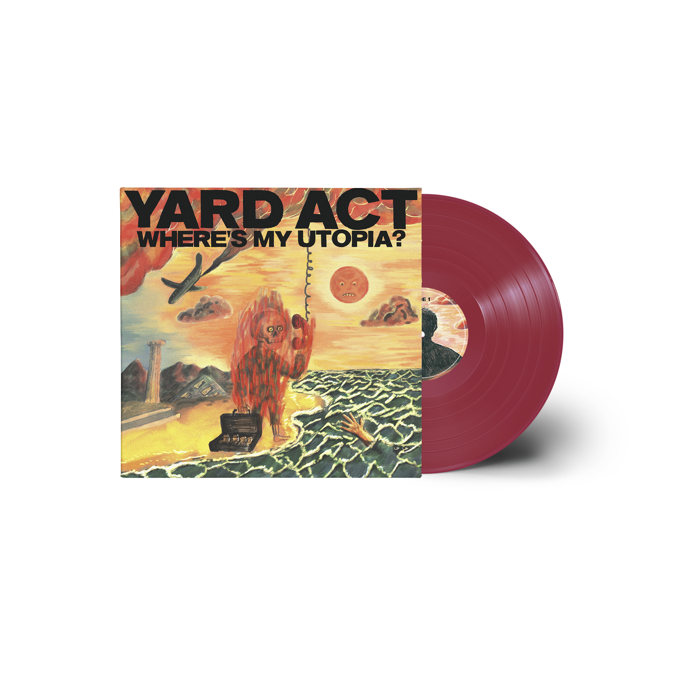 Yard Act - Where’s My Utopia?: Exclusive Maroon Vinyl LP