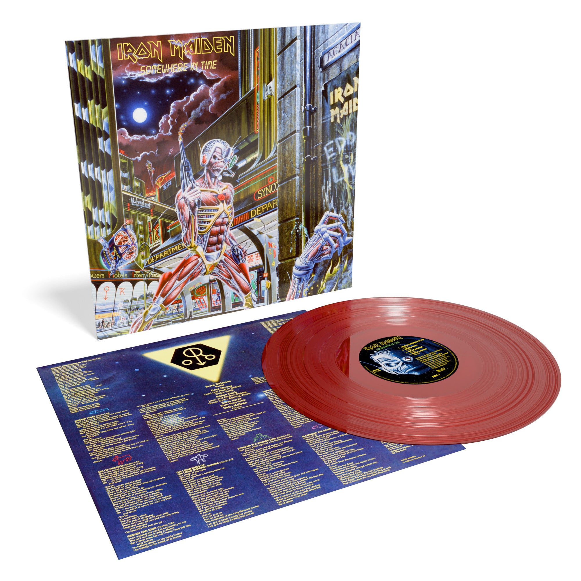 Iron Maiden - Somewhere In Time (40th Anniversary Edition): Oxblood Vinyl LP