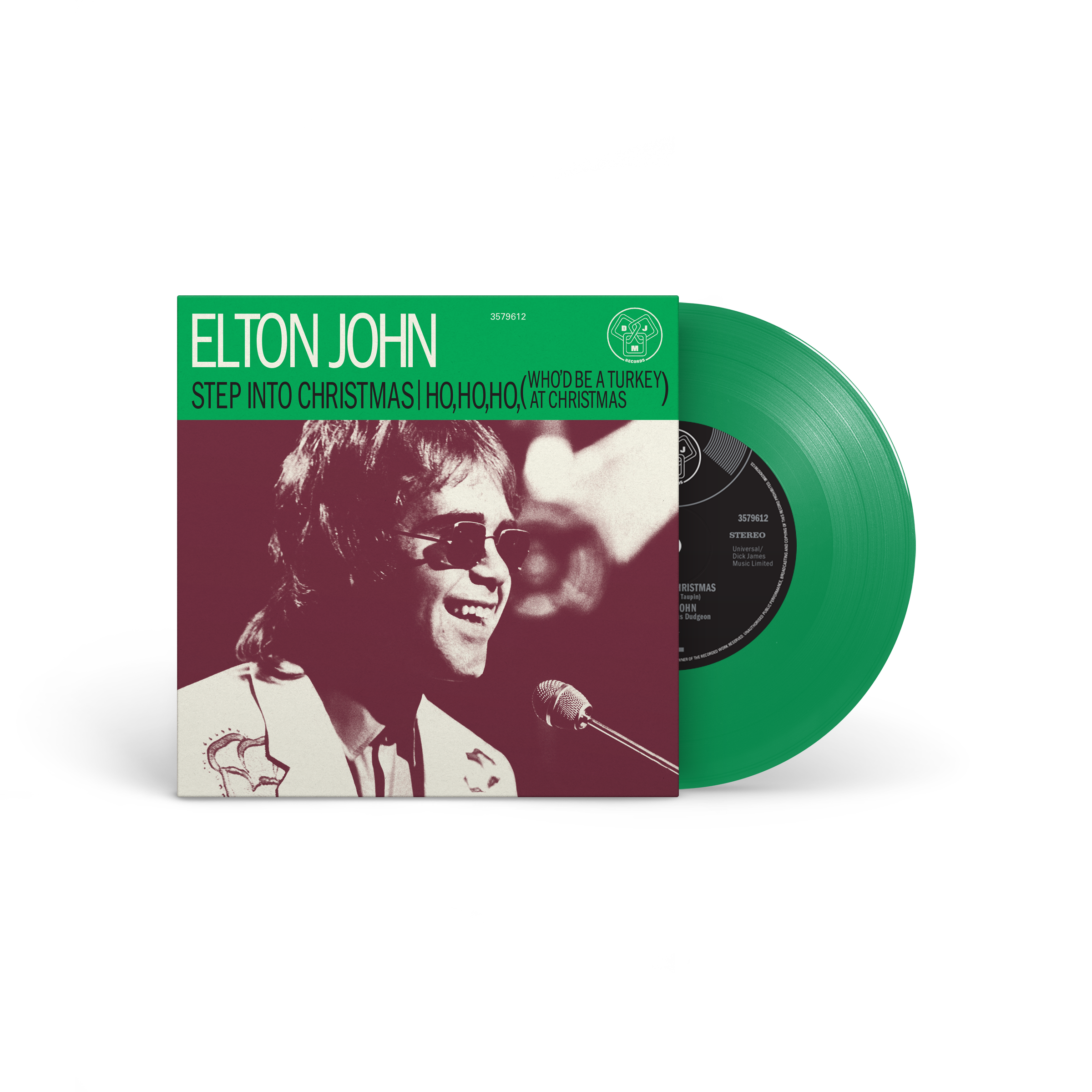 Elton John - Step Into Christmas: Exclusive Green Vinyl 7"