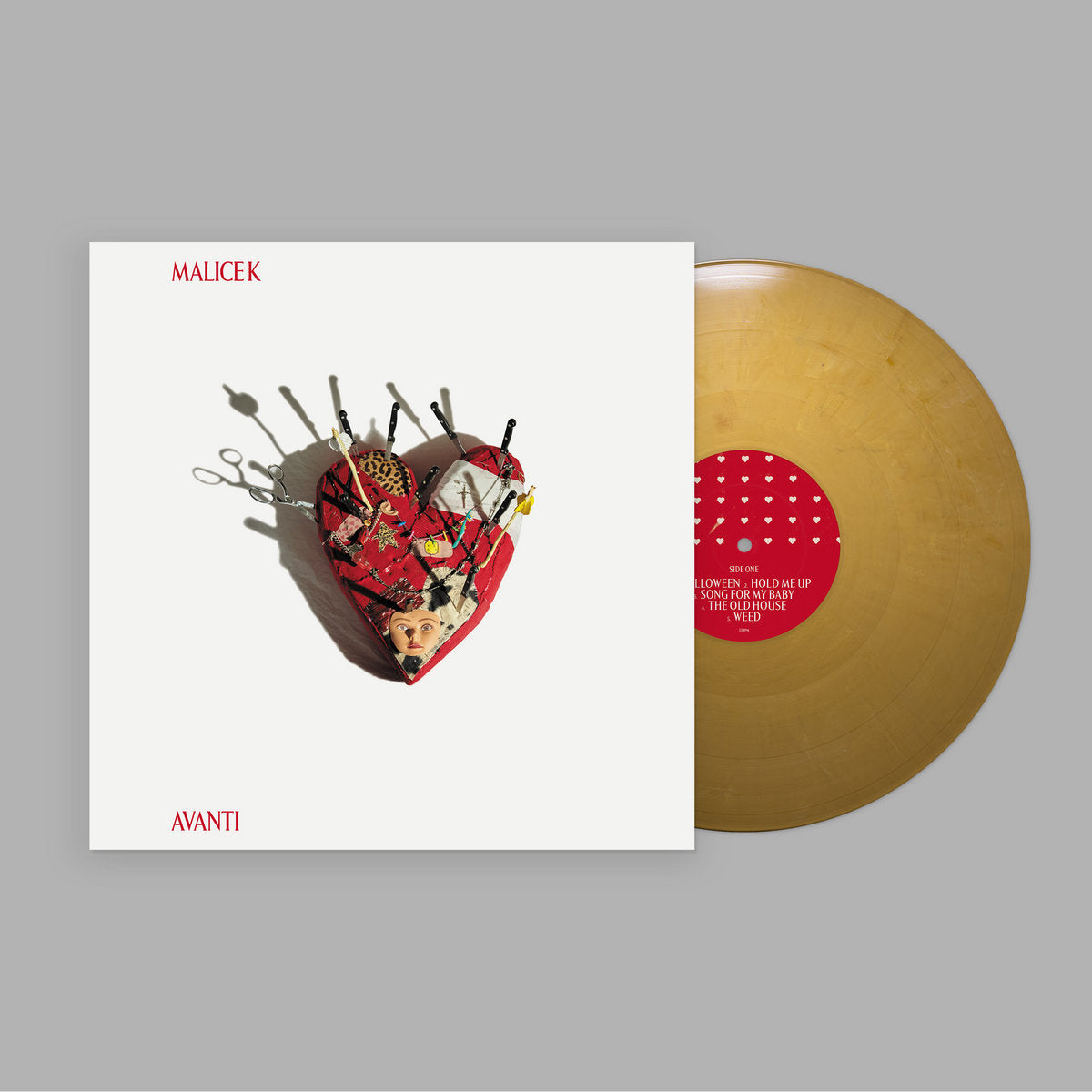 Malice K - AVANTI: Limited Gold Vinyl LP