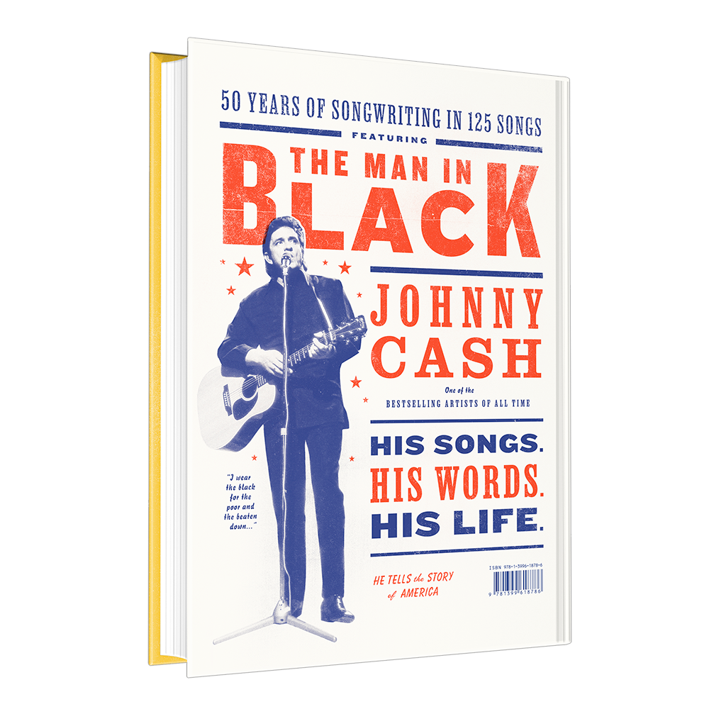 Johnny Cash - Johnny Cash - The Life in Lyrics: Hardback Book