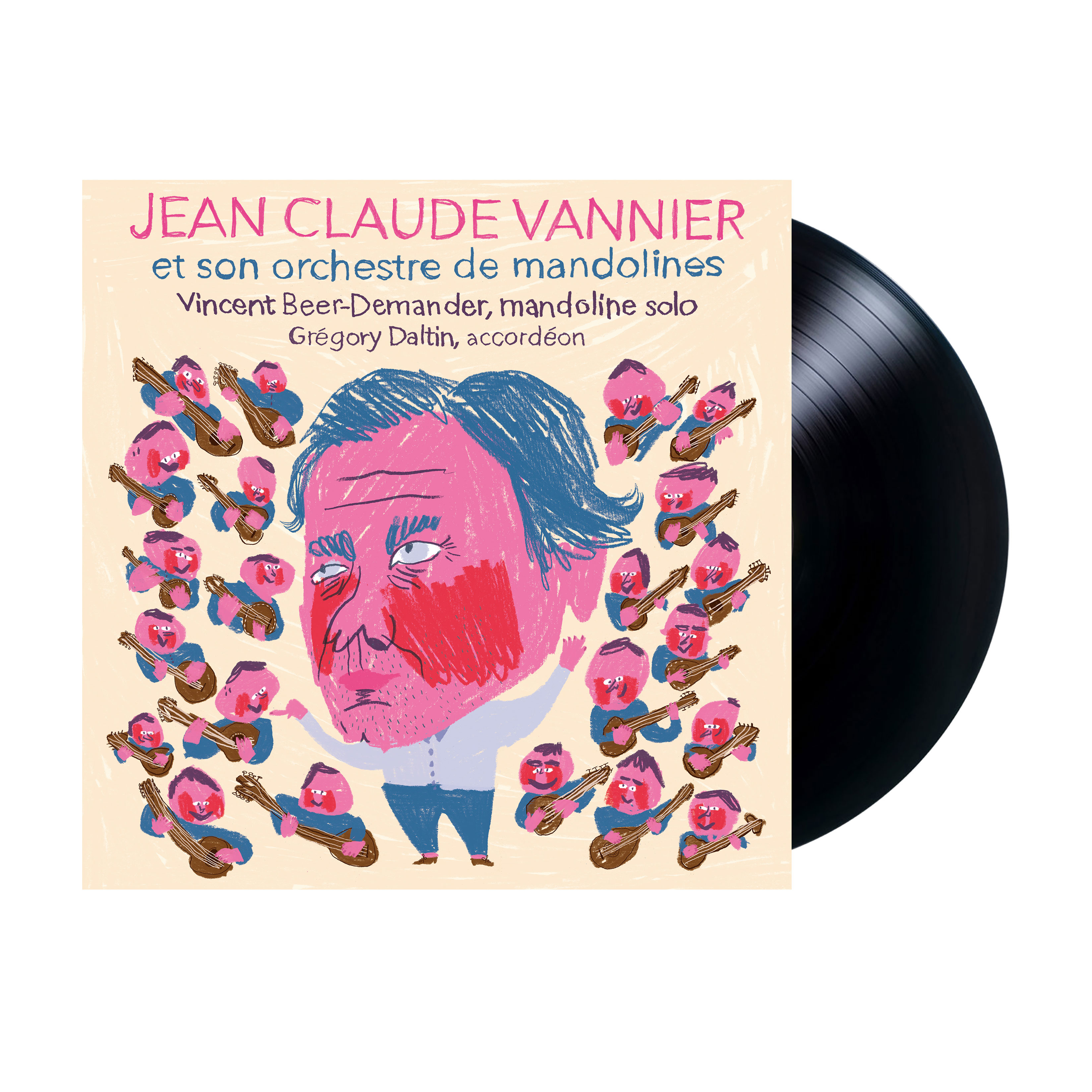 Jean Claude Vannier - Jean Claude Vannier et son orchestre de mandolines: Vinyl LP